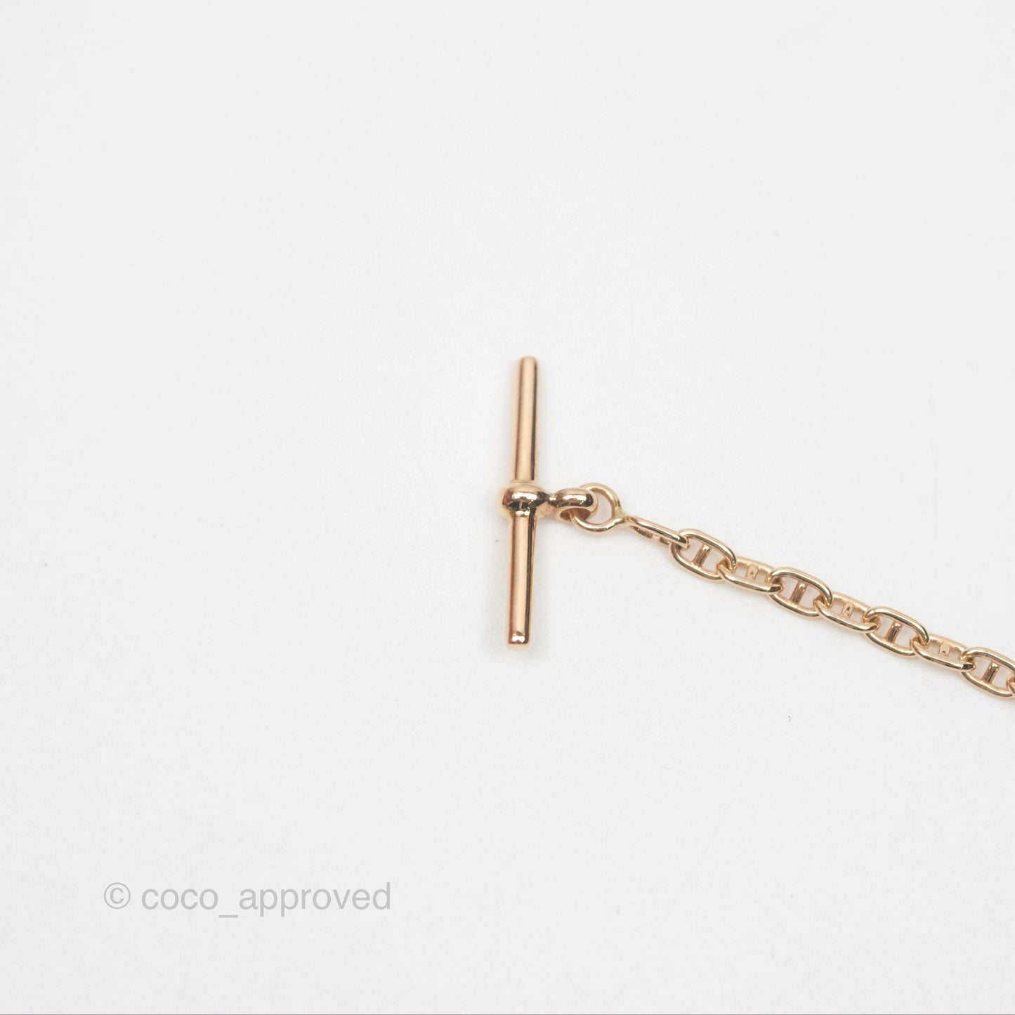 Hermès Farandole Bracelet Very Small Model Rose Gold