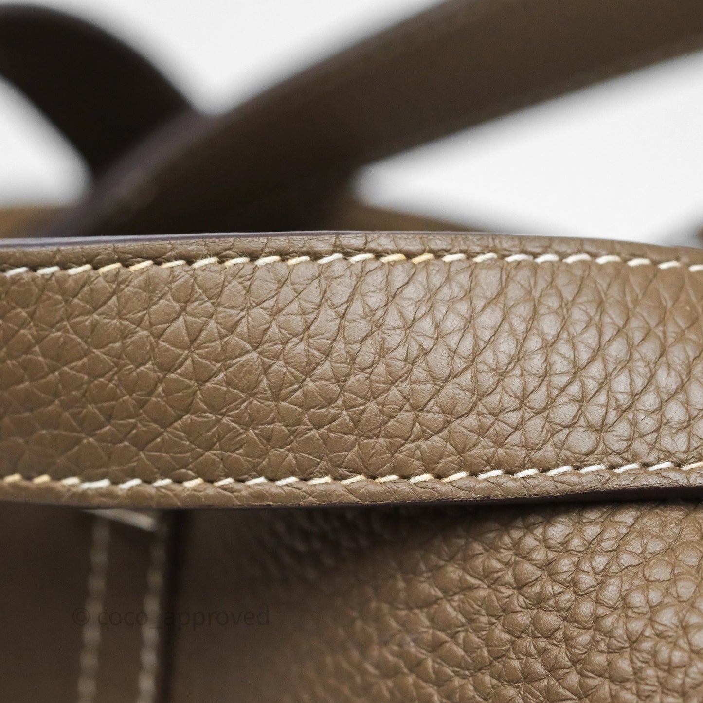 Hermès Picotin 22 Etoupe Clemence Palladium Hardware