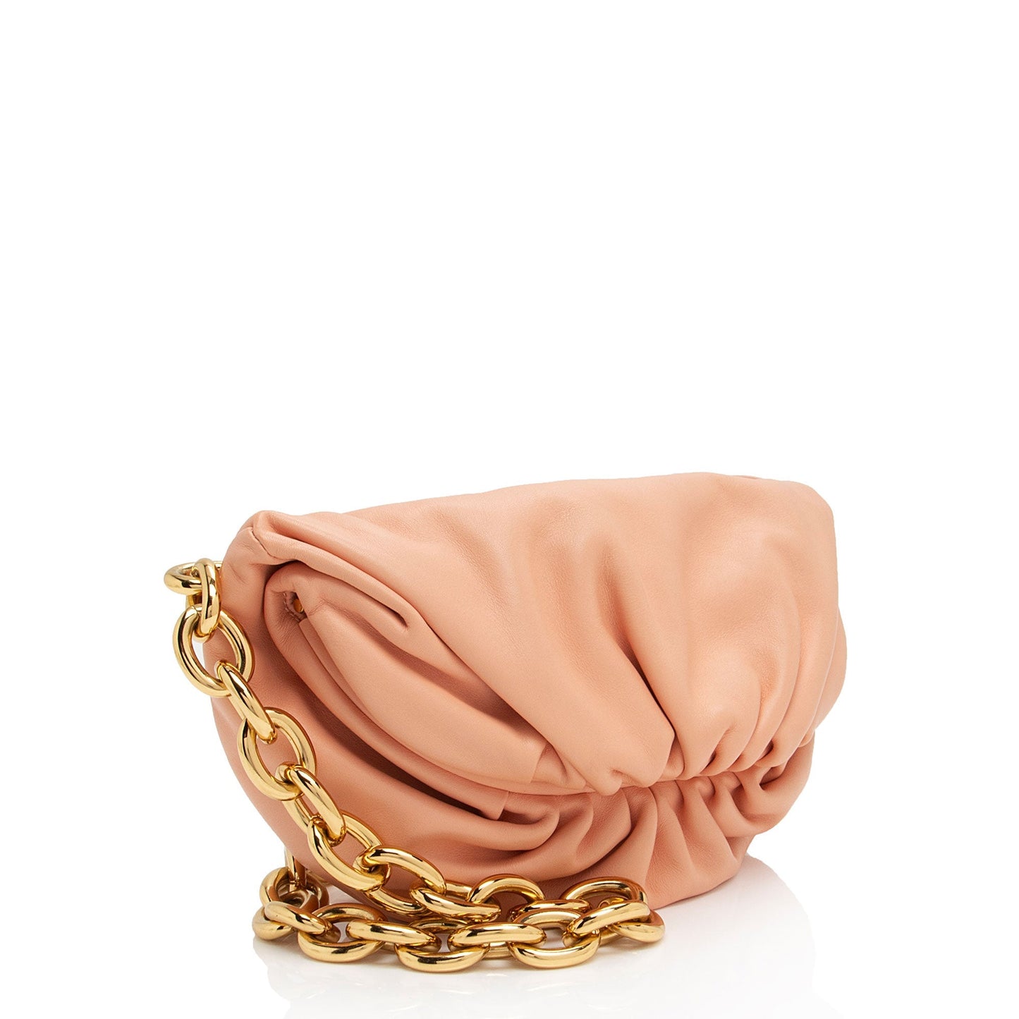 Luxury Bottega Veneta Calfskin The Belt Chain Pouch