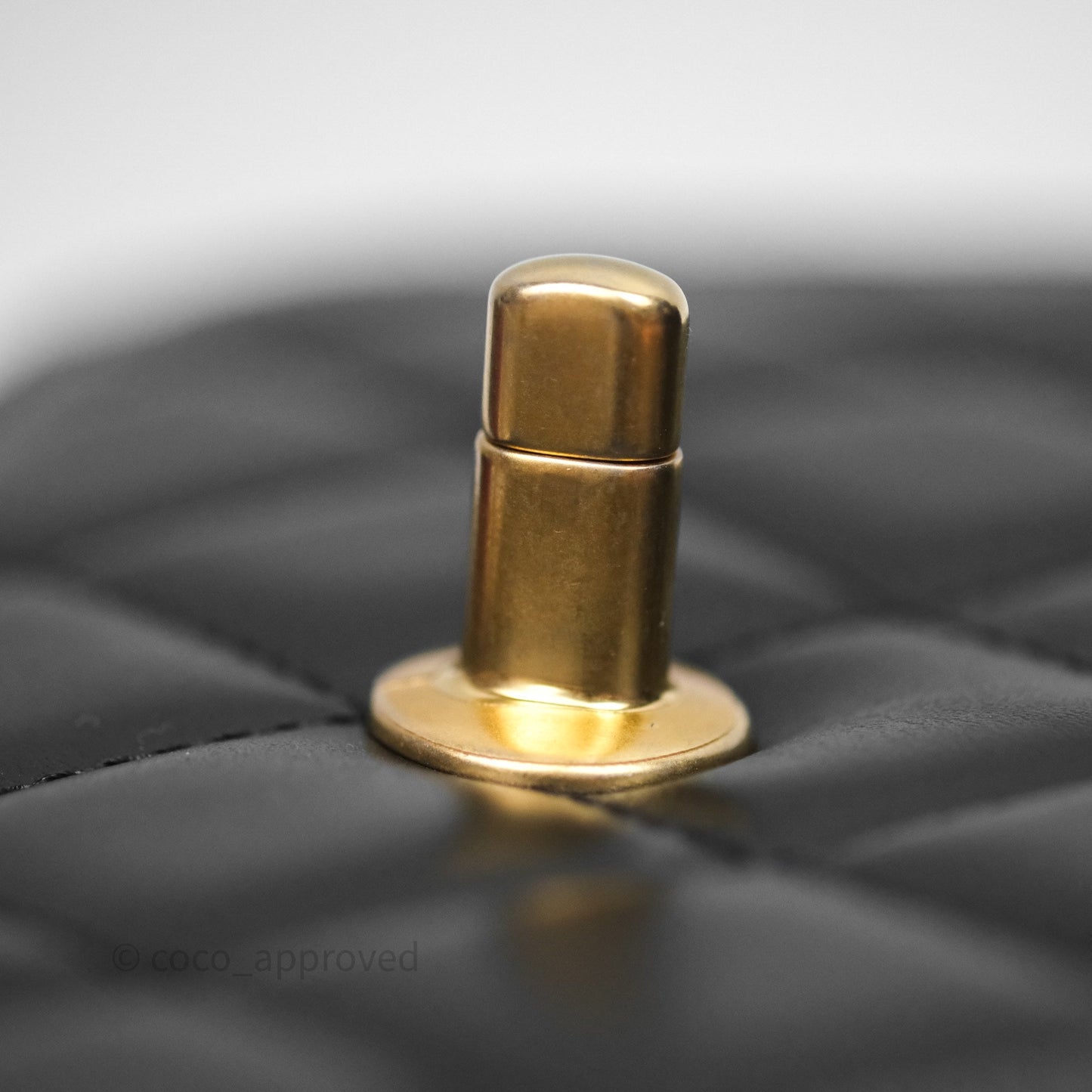 Chanel Quilted Mini Perfect Fit Adjustable Black Calfskin Gold Hardware