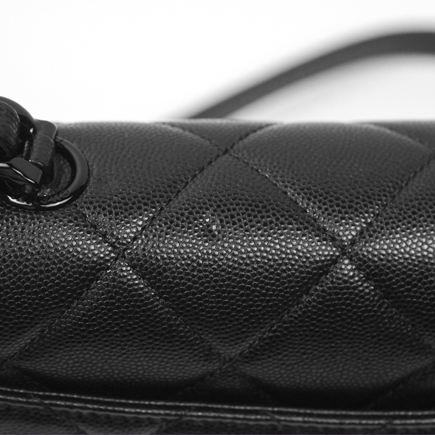 Chanel My Everything Flap Bag So Black Caviar Incognito Hardware