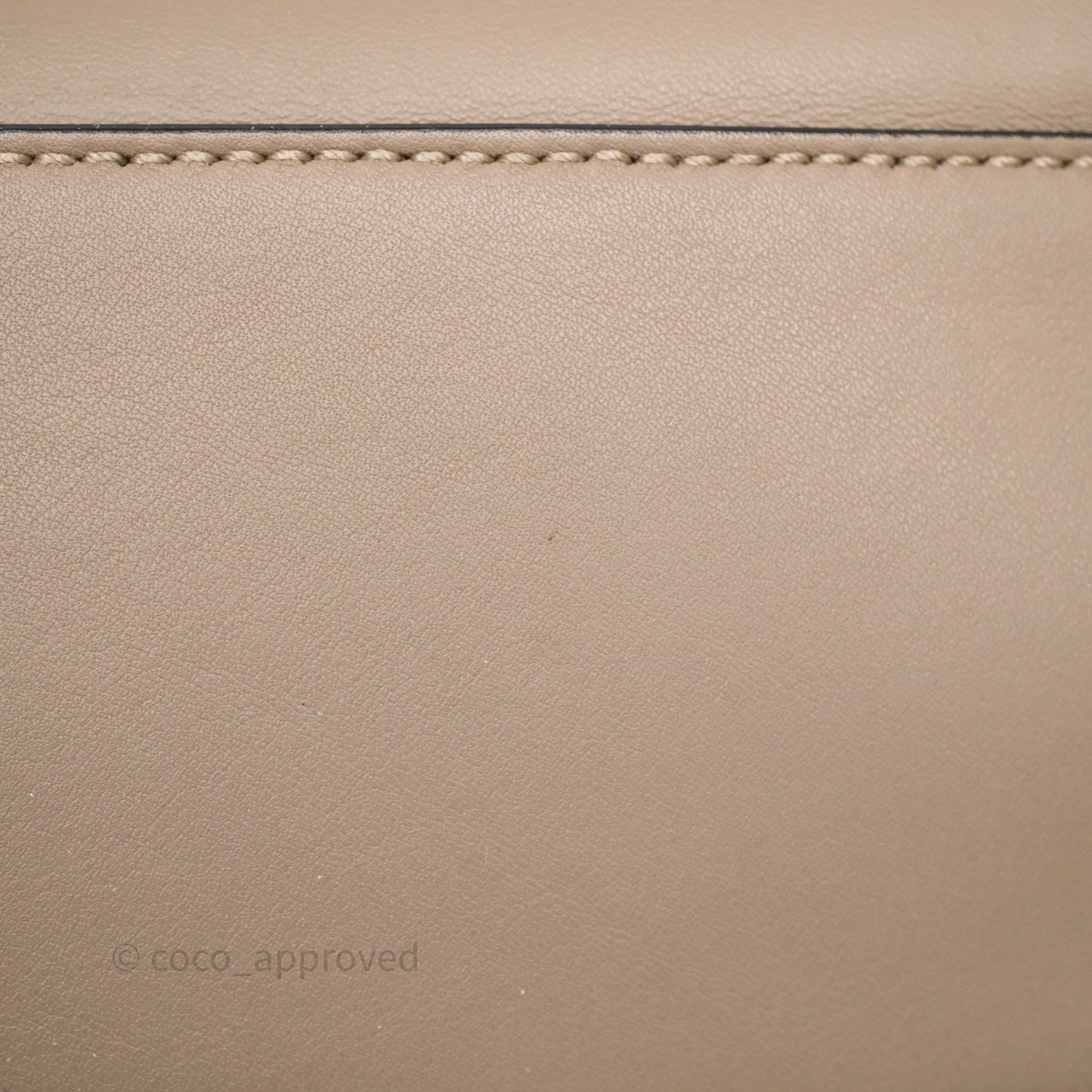 Fendi Peekaboo Iconic Essentially Bag Calfskin Beige