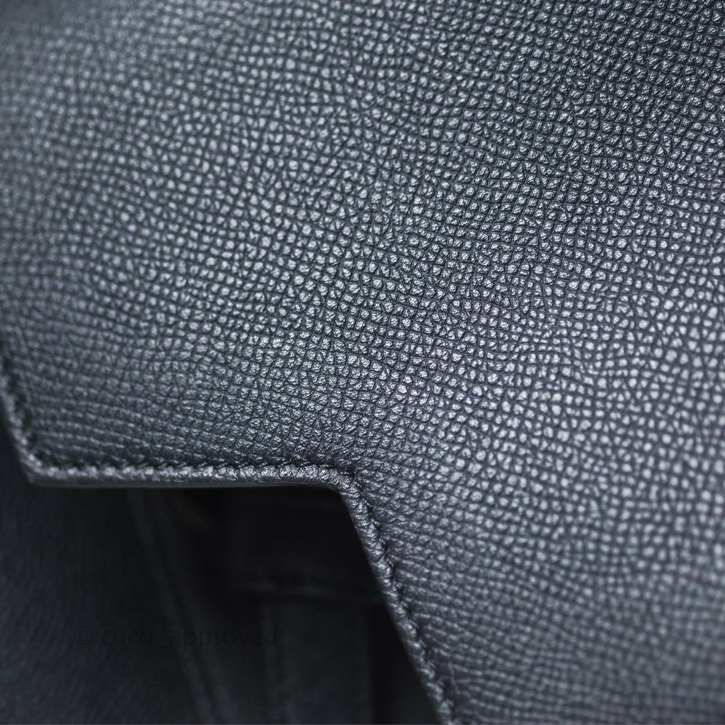 Celine Mini Belt Bag Navy Grained Calfskin Silver Hardware