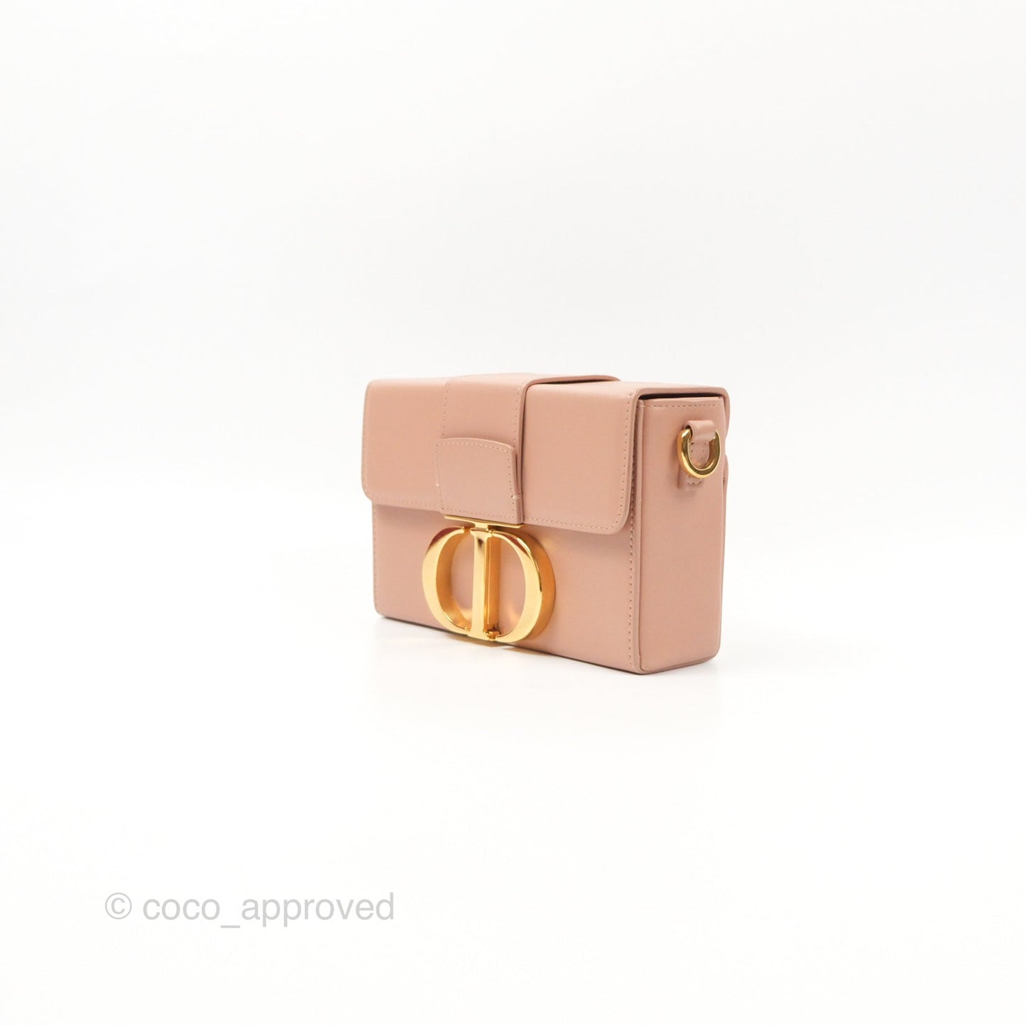Christian Dior 30 Montaigne Rose Des Vents Calfskin Box Bag