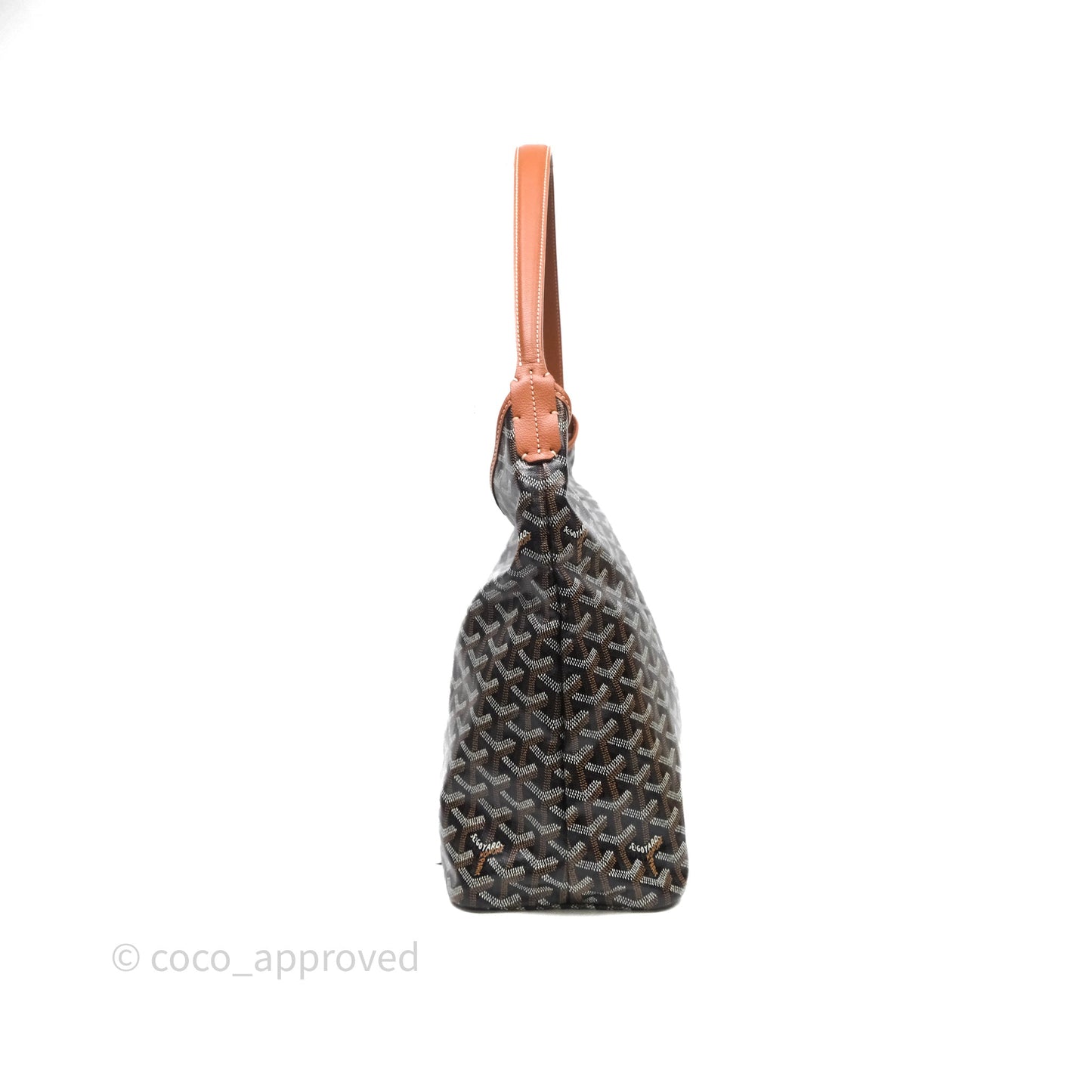 Goyard Bohème Hobo Bag Black & Tan