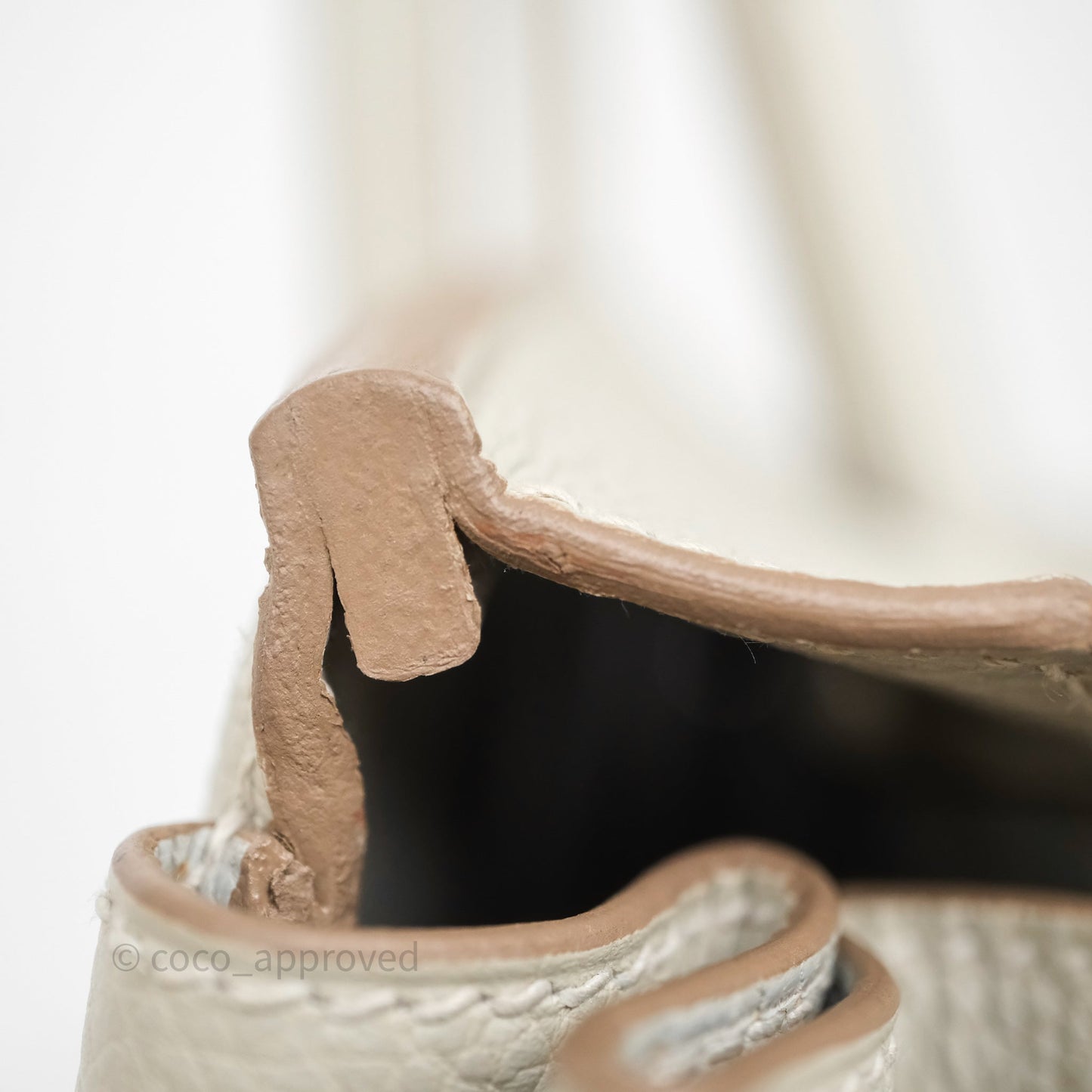 Hermès Birkin 30 Retourne Gris Perle 80 Togo Gold Hardware