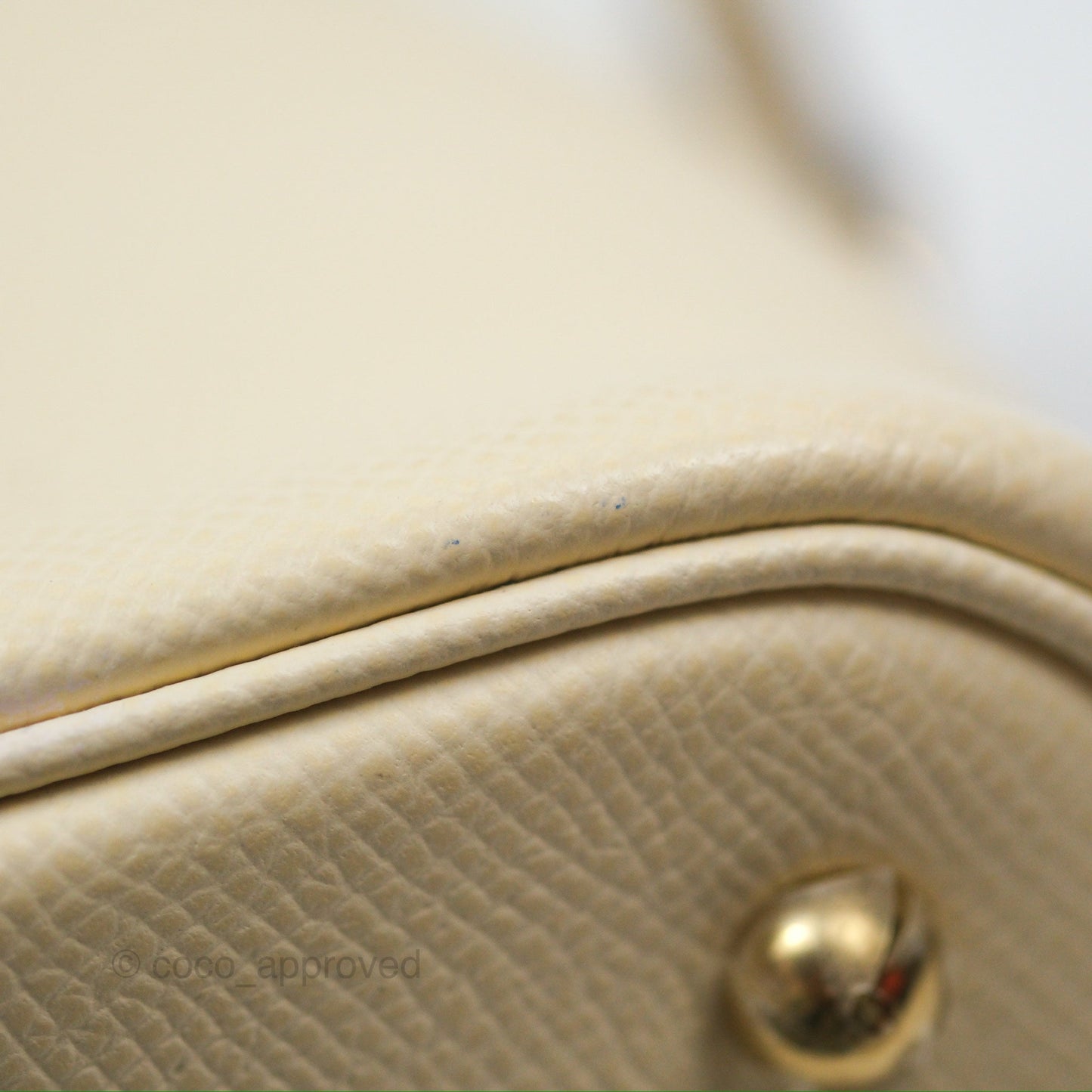 Hermès Bolide 1923 25 Nata I2 Epsom Gold Hardware