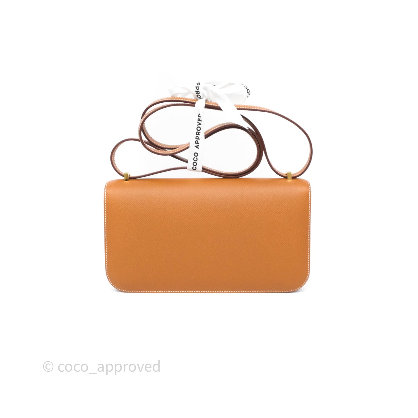 Hermès Constance Elan Gold 37 Epsom Gold Hardware