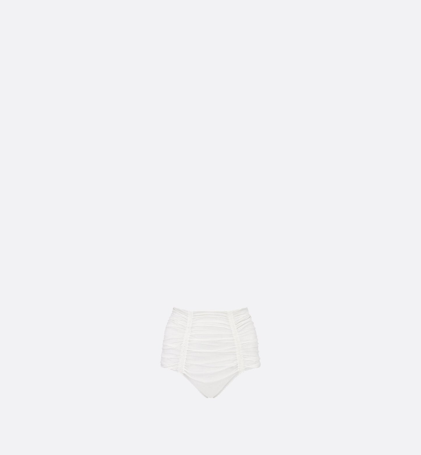 Luxury Dioriviera Swimsuit Bottom White Technical Fabric