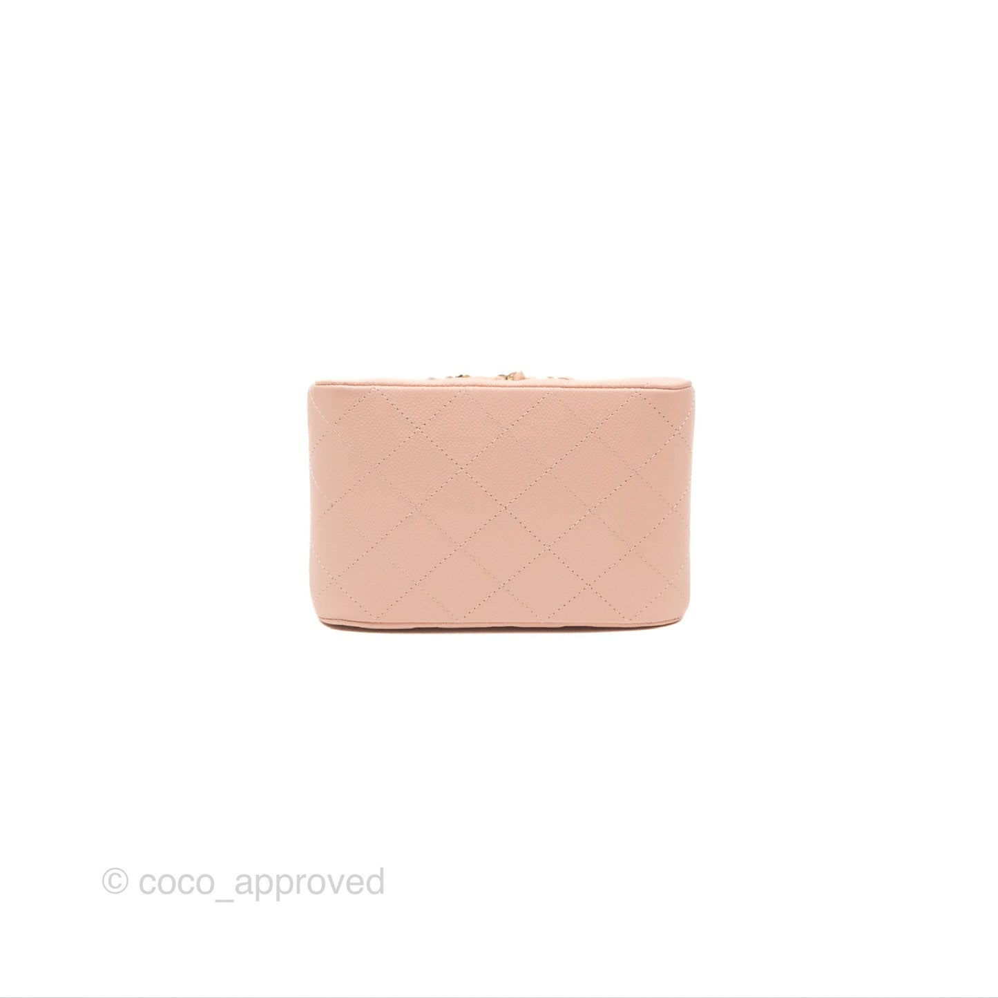 Chanel Mini Bucket Tote Pink Caviar Gold Hardware 22S