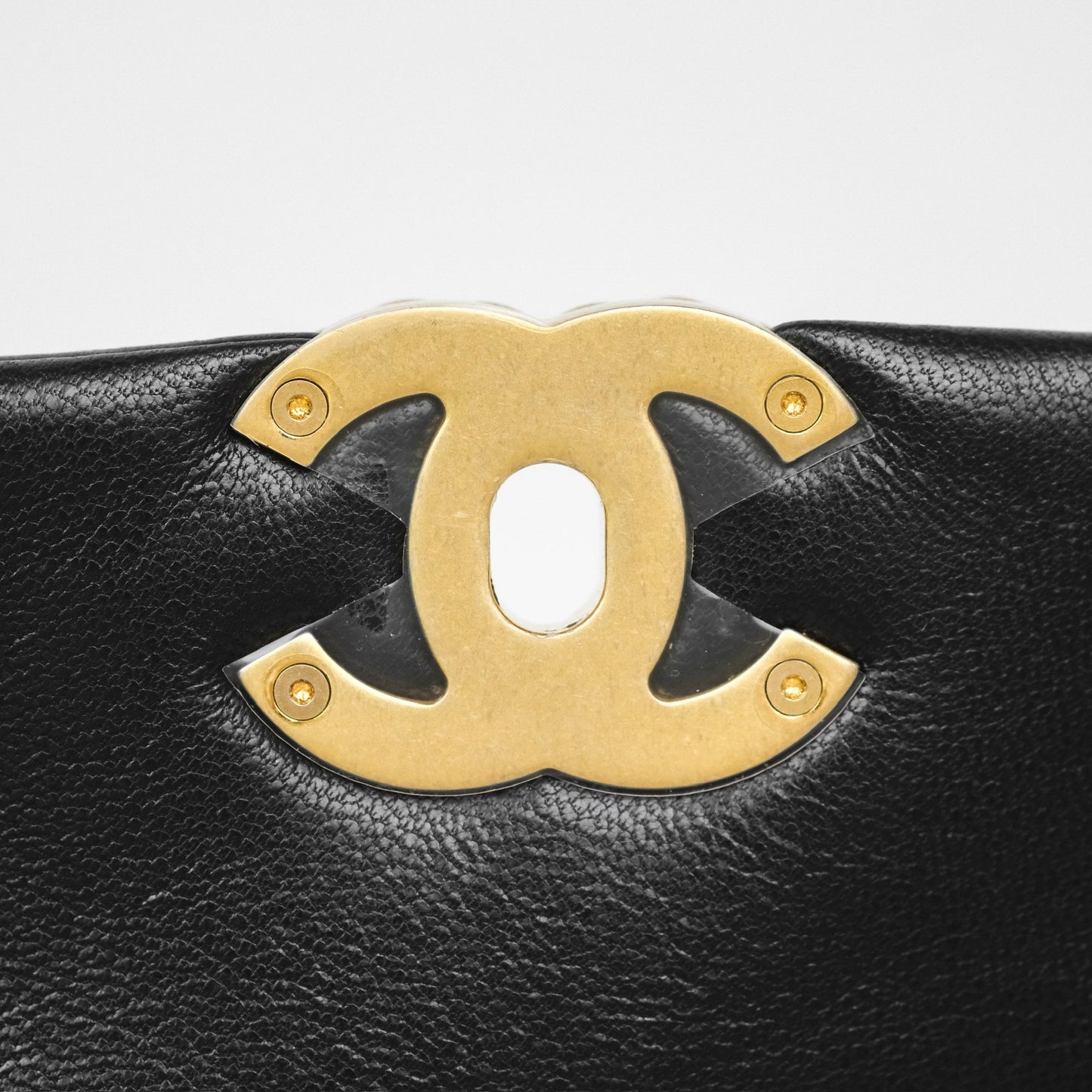 Chanel 19 Waist Bag Black Goatskin Mixed Hardware