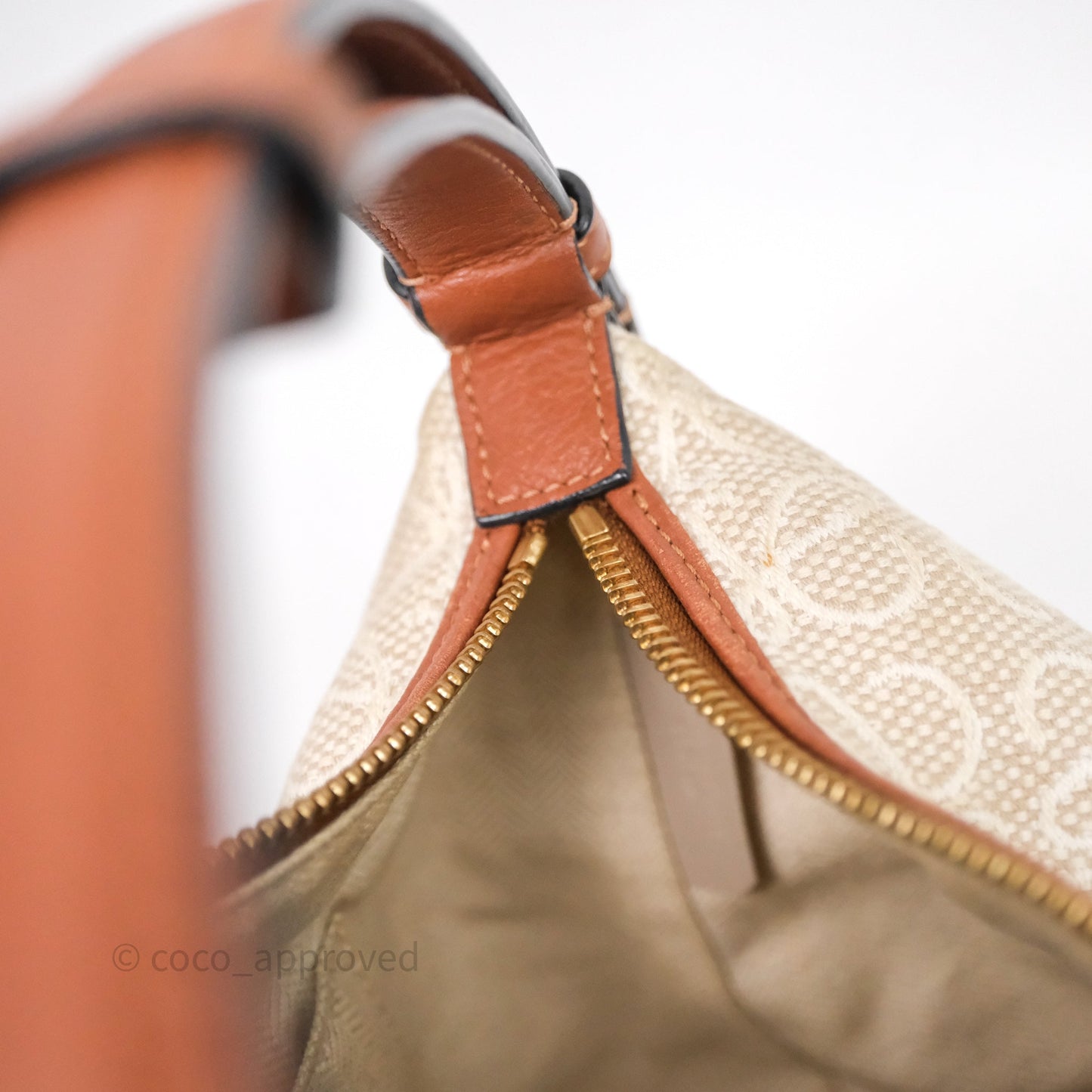 Loewe Top Handle Cubi Bag Anagram Jacquard