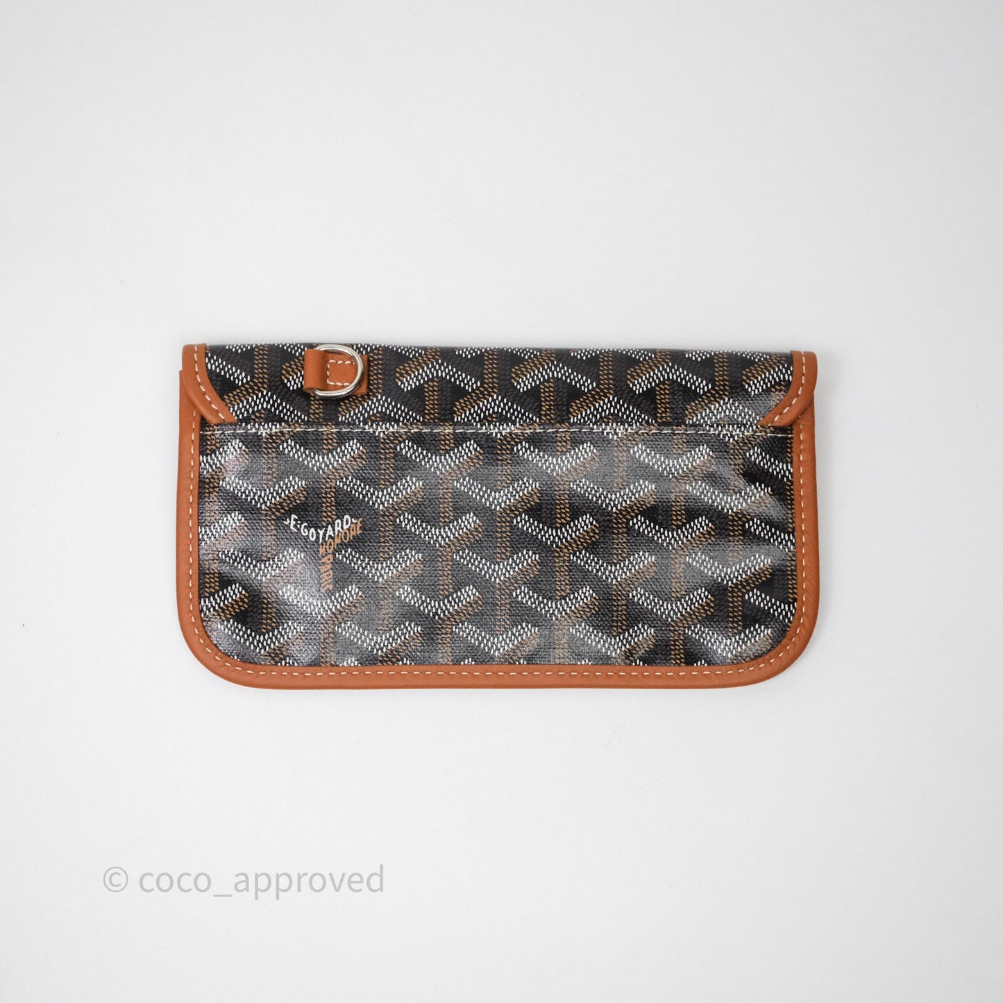 Goyard Bohème Hobo Bag Black/Tan Goyardine Canvas