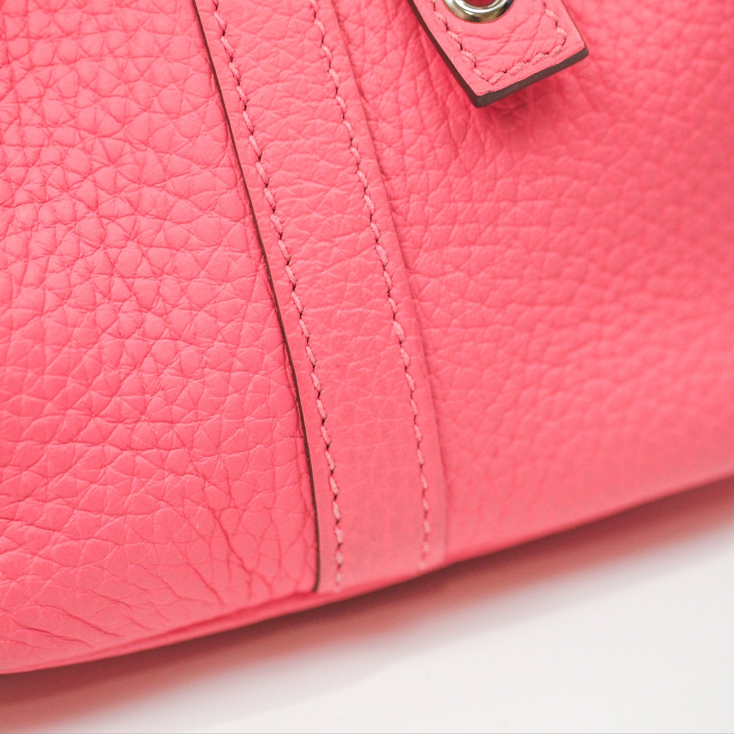 Hermès Picotin Lock 18 Eclat Rose Azalee Clemence/ Terre Battue Swift Palladium Hardware