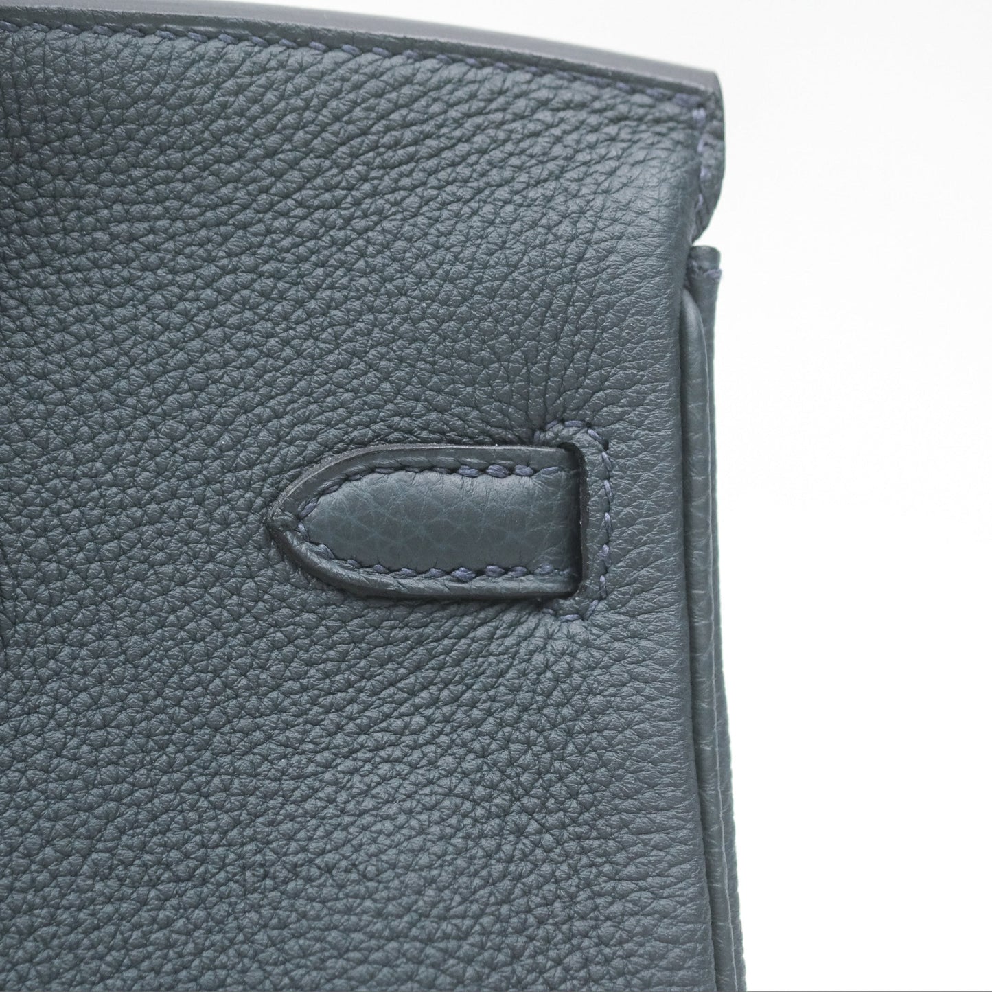 Hermès Birkin 25 Retourne Vert Rousseau V0 Togo Gold Hardware