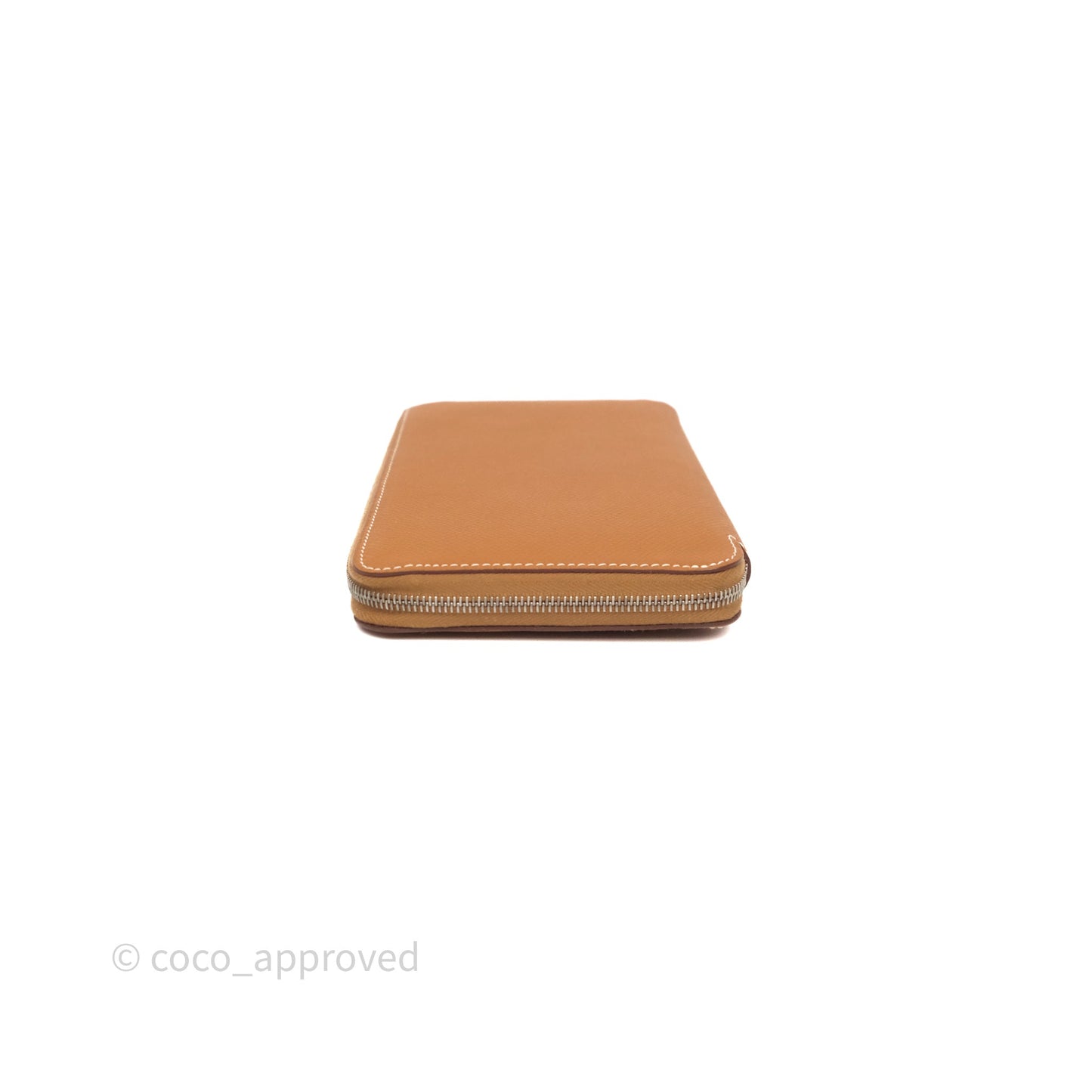Hermès Silk In Classique Long Wallet Gold Epsom