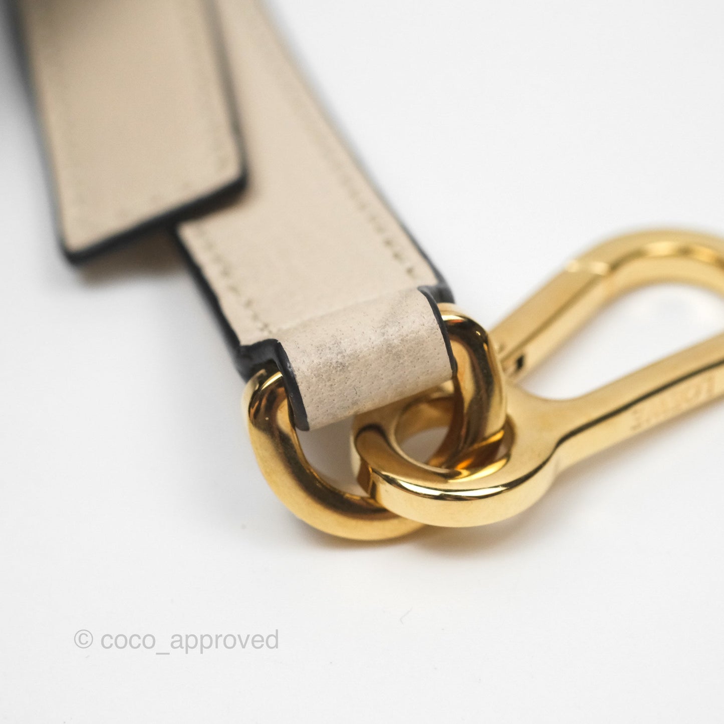 Loewe Small Puzzle Bag Beige Calfskin Gold Hardware