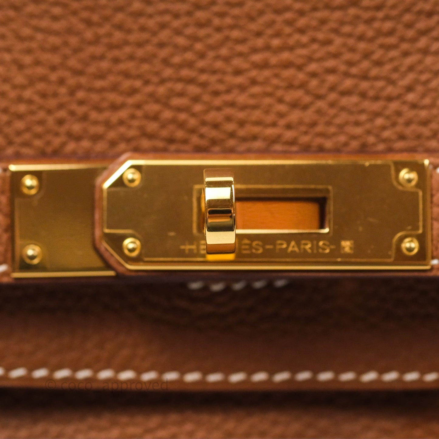 Hermès Birkin 30 Retourne Gold 37 Togo Gold Hardware