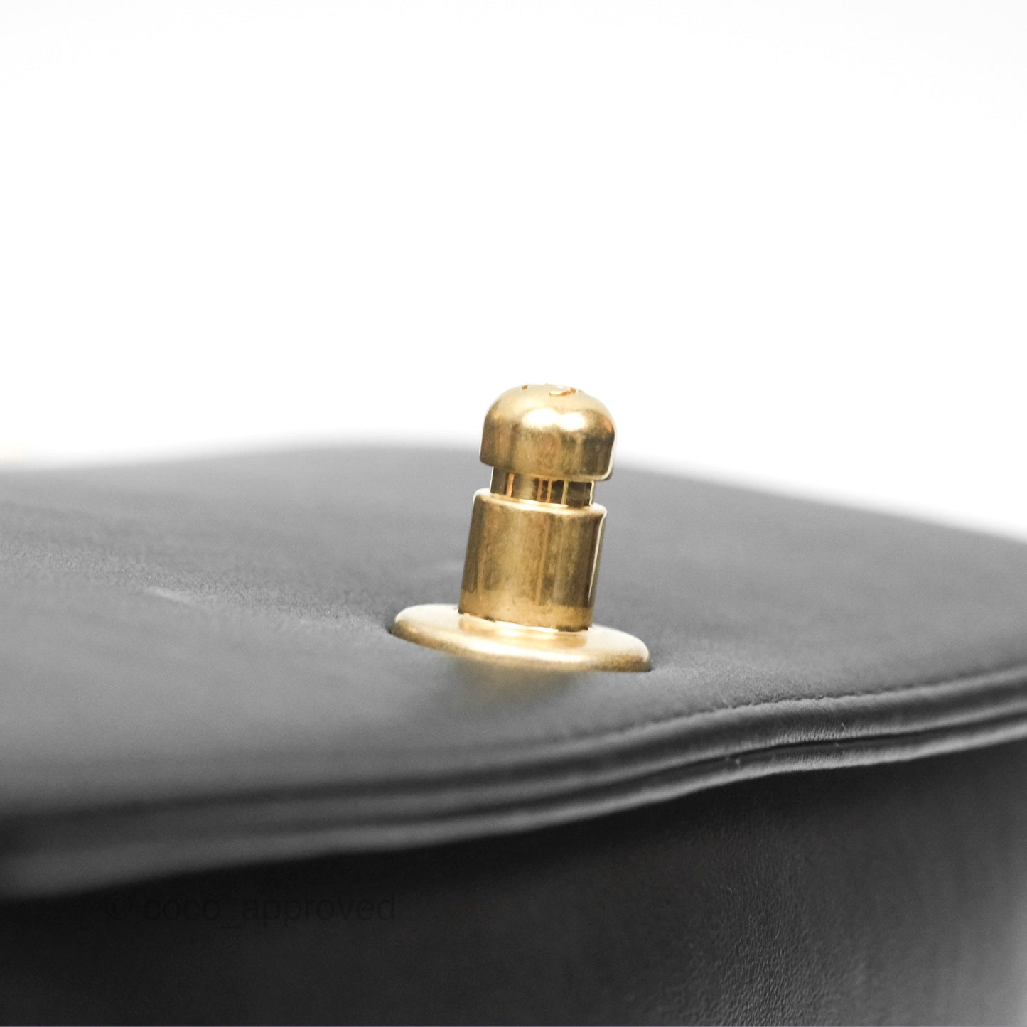 Chanel Small Boy Black Calfskin Gold Hardware