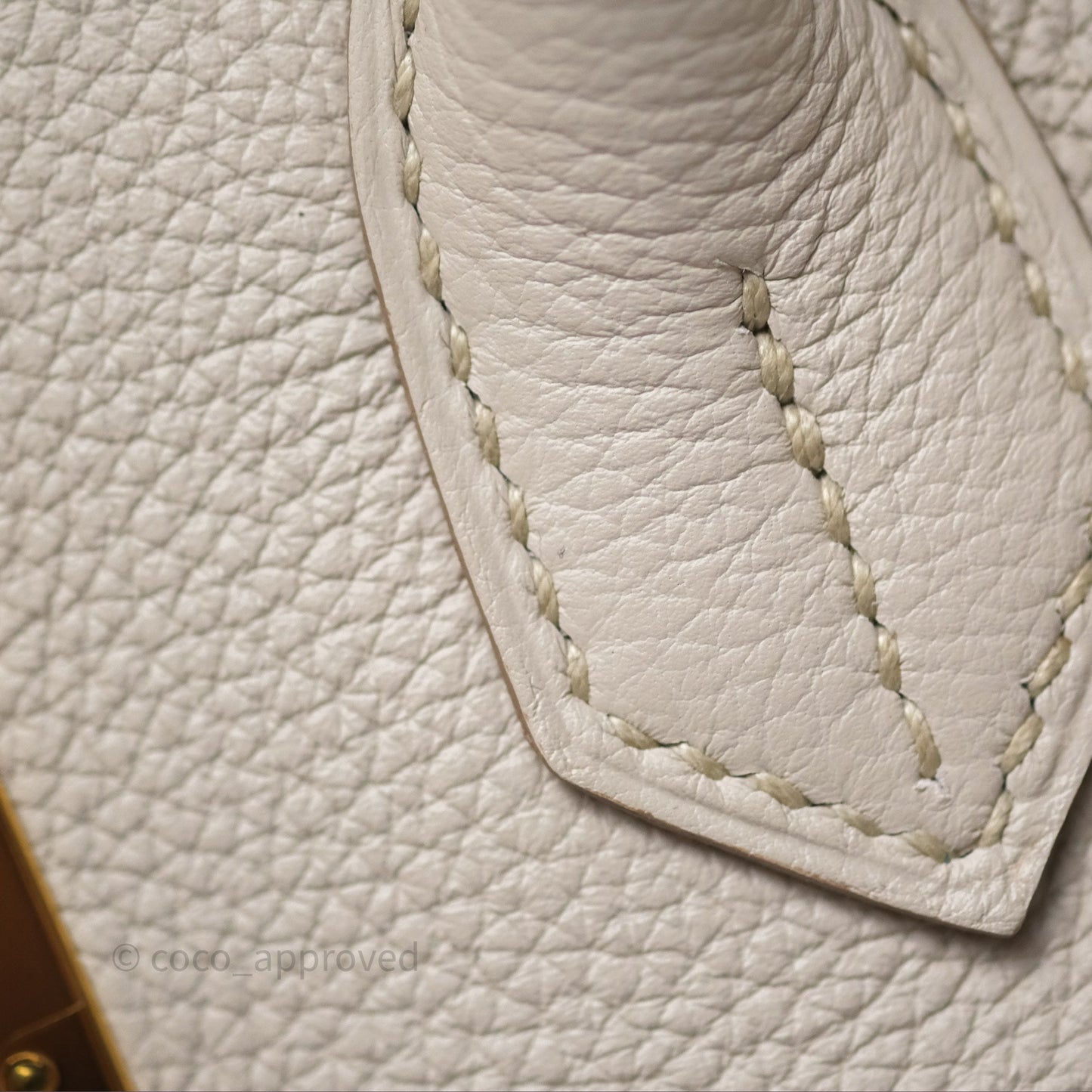 Hermès Birkin 30 Retourne Beton 8L Togo Gold Hardware