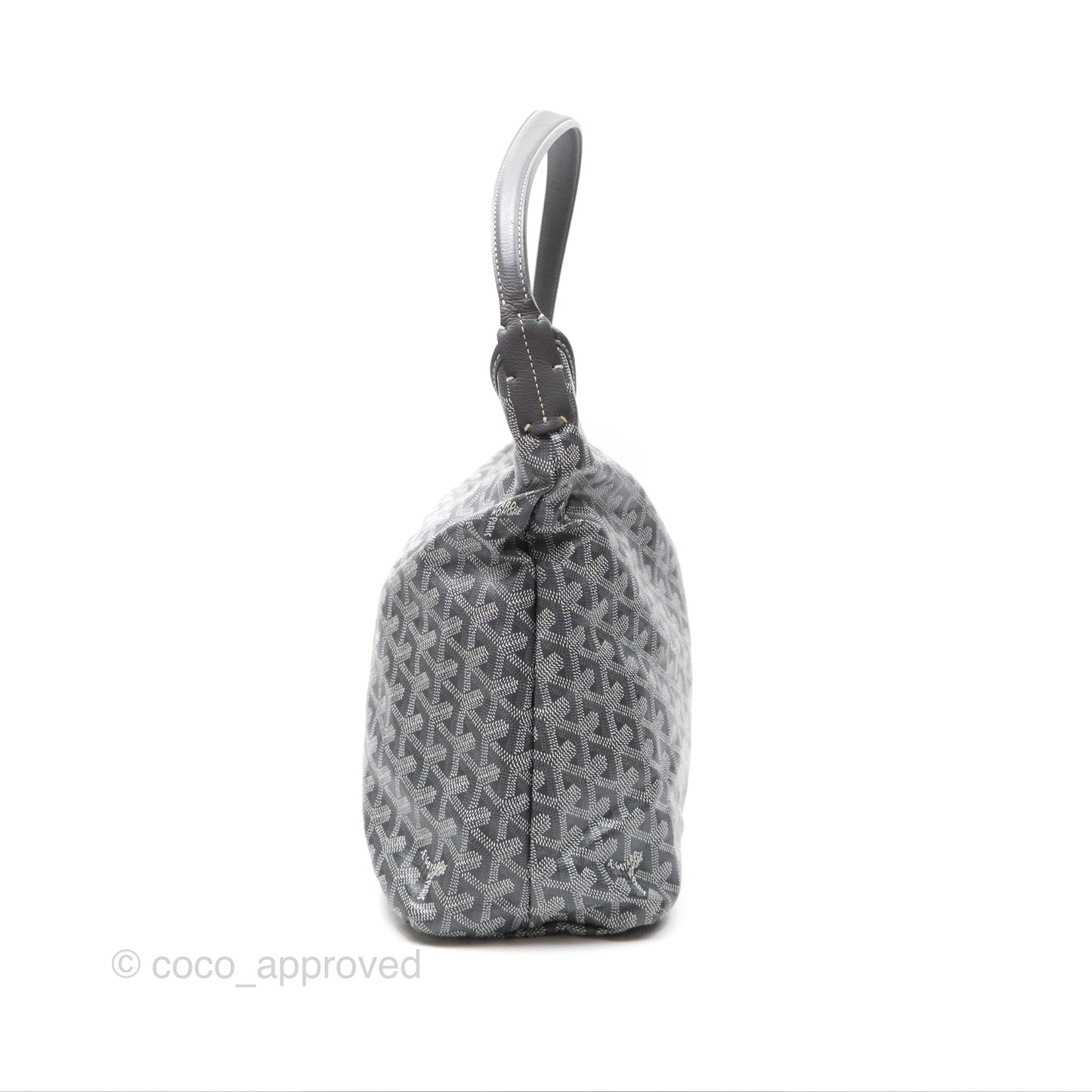 Goyard Bohème Hobo Bag Grey Goyardine Canvas