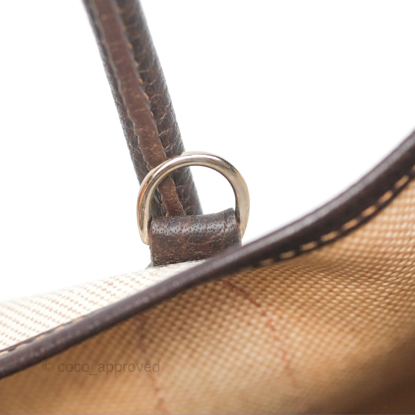 Hermès Garden Party 30 Canvas Brown/ Natural