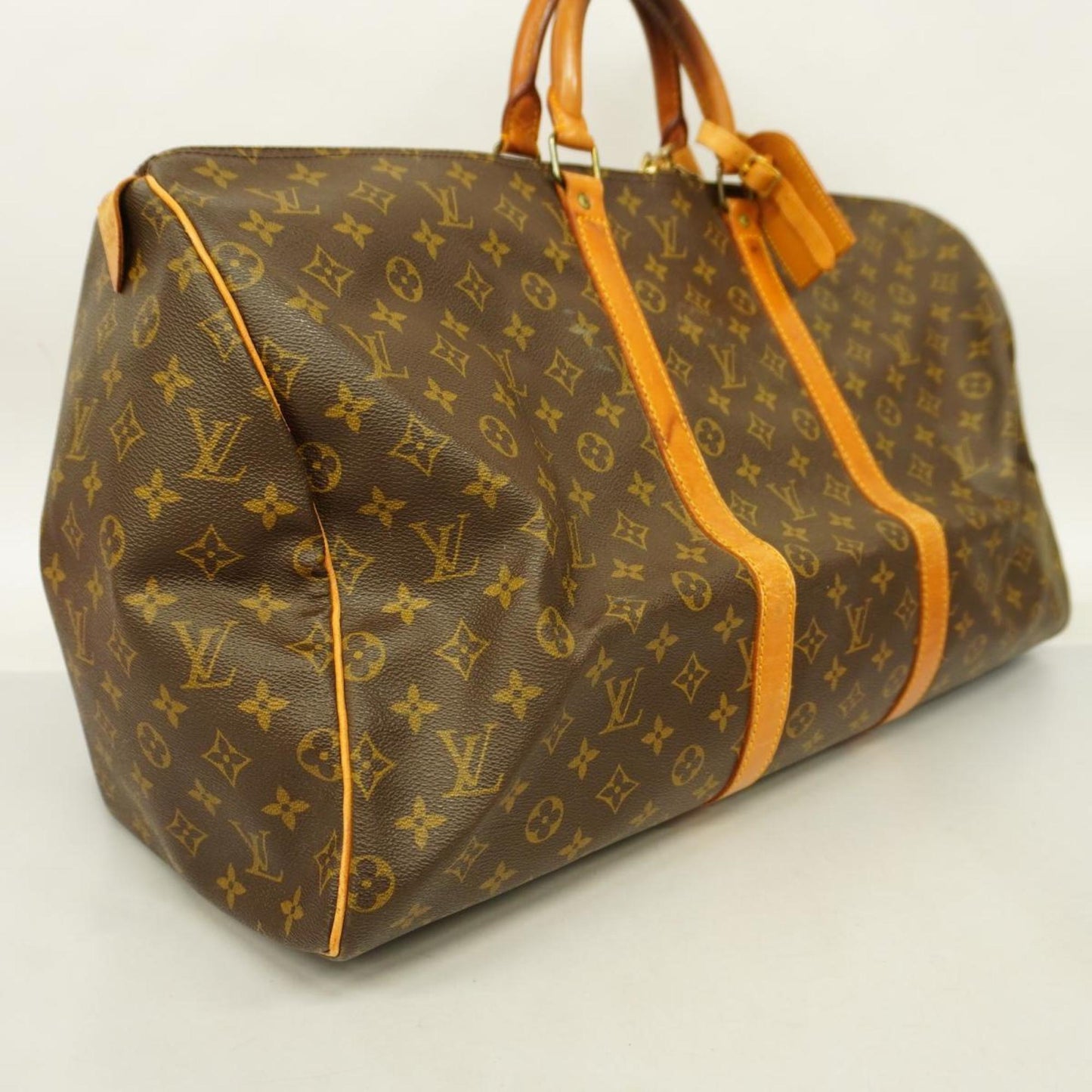 Louis Vuitton Keepall 55  Canvas Travel Bag ()