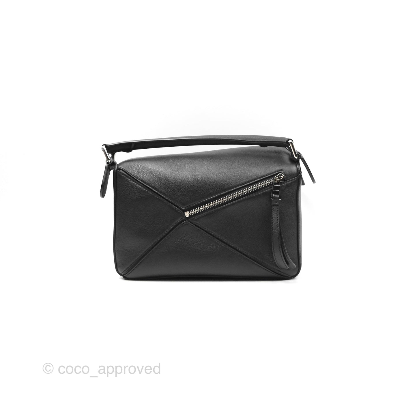 Loewe Small Puzzle Bag Black Calfskin