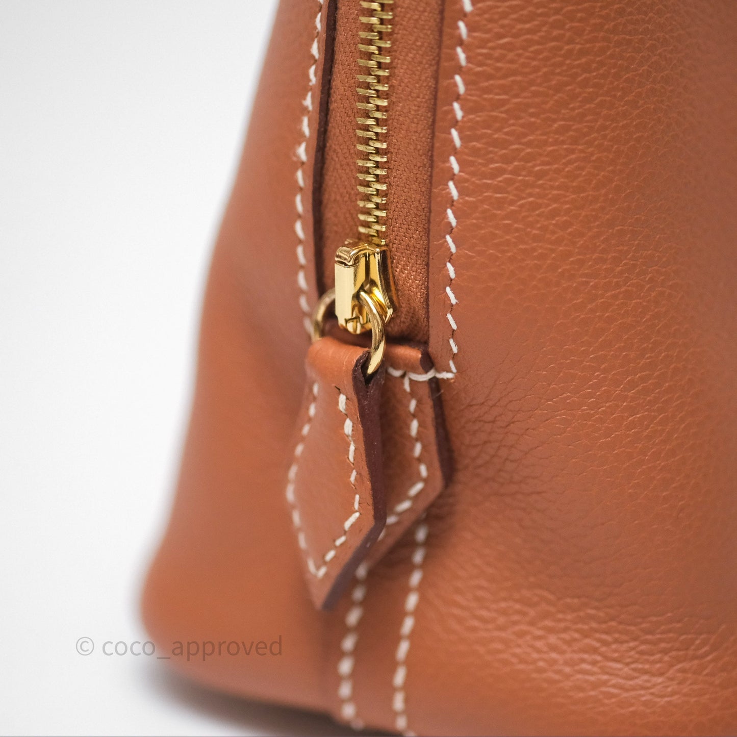 Hermès Bolide Mini 1923 Gold 37 Evercolor Gold Hardware