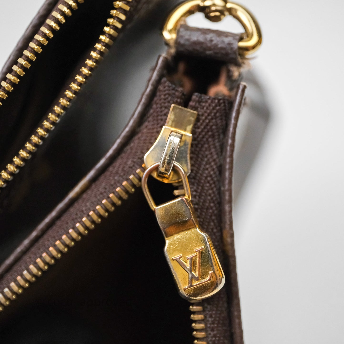 Louis Vuitton Multi Pochette Accessories Khaki Monogram Canvas