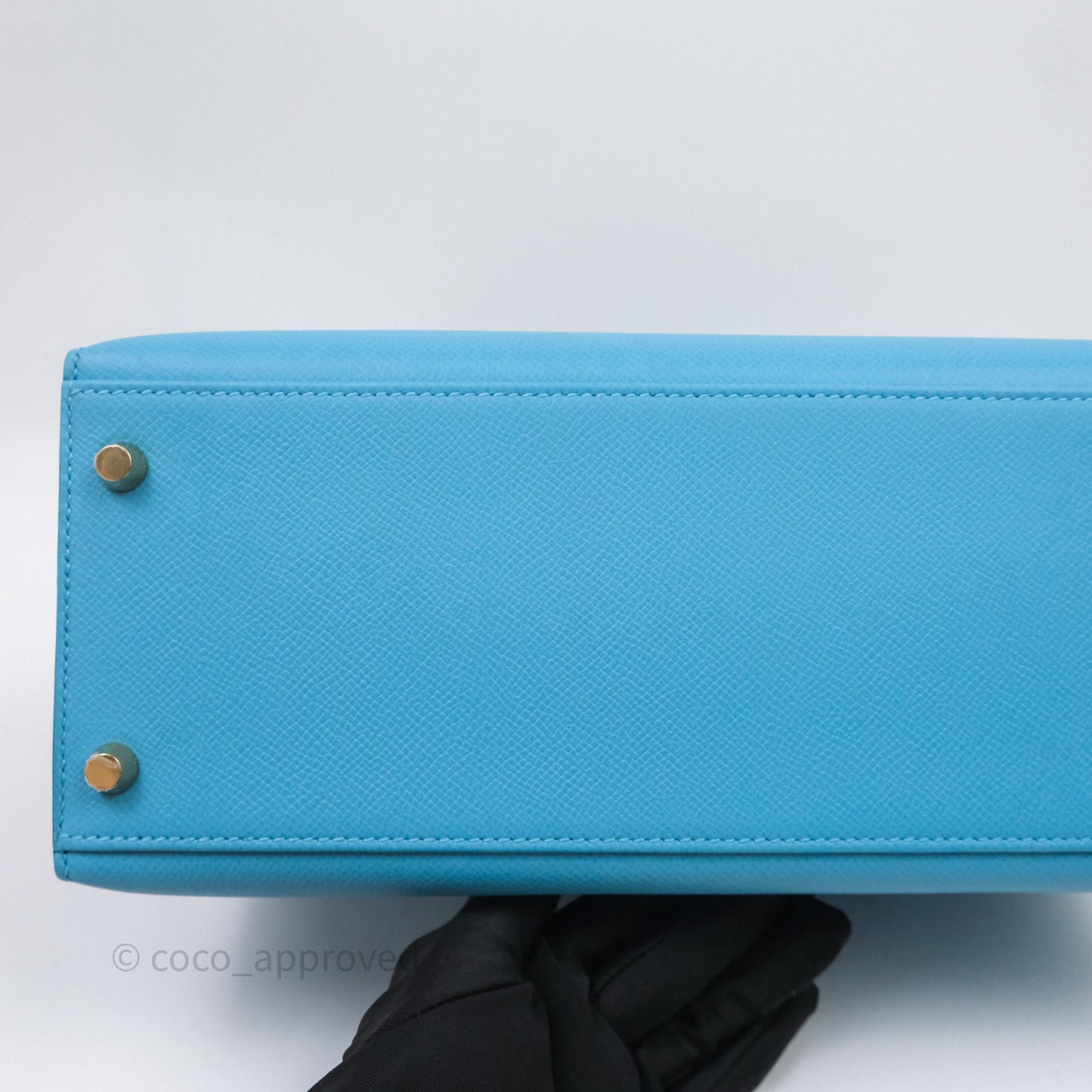 Hermès Kelly 28 Bleu du Nord P3 Epsom Gold Hardware