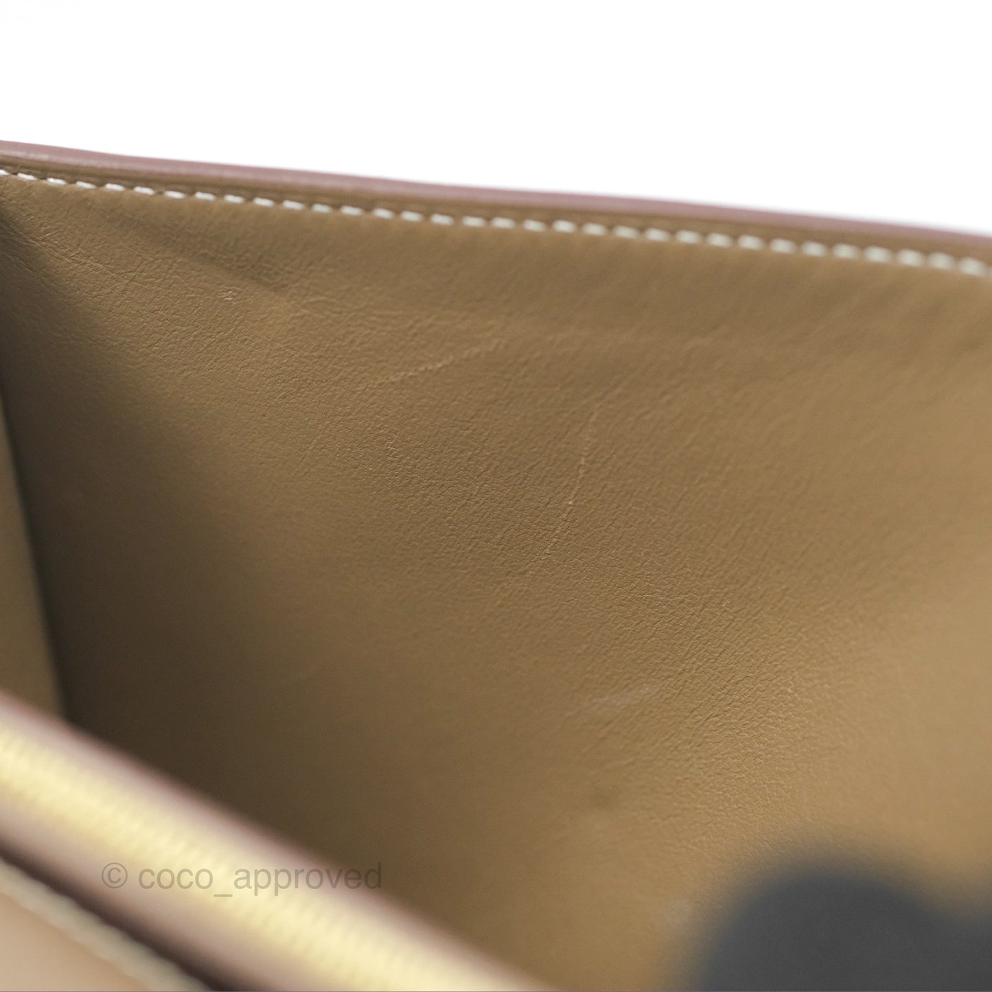 Hermès Constance To Go Wallet Etoupe Epsom Gold Hardware