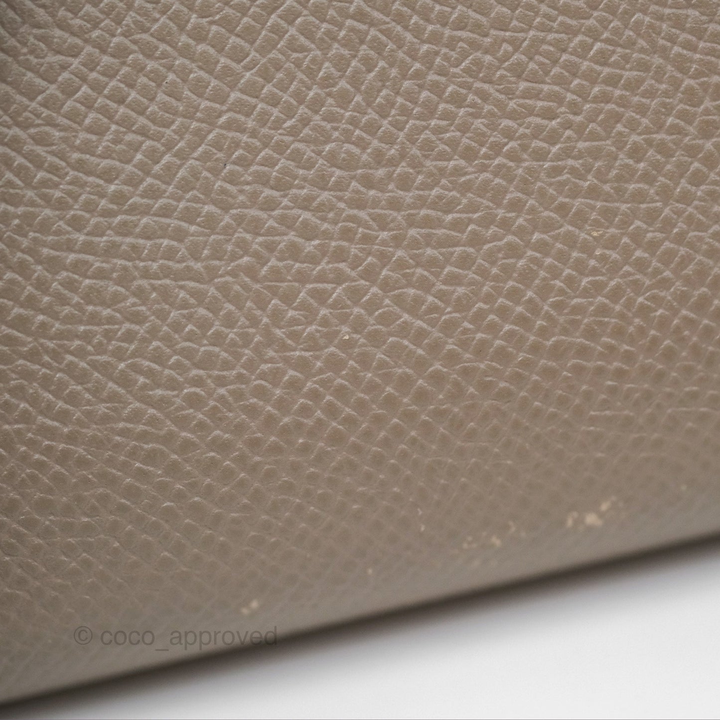 Hermès Kelly Wallet Gris Asphalte M8 Epsom Gold Hardware