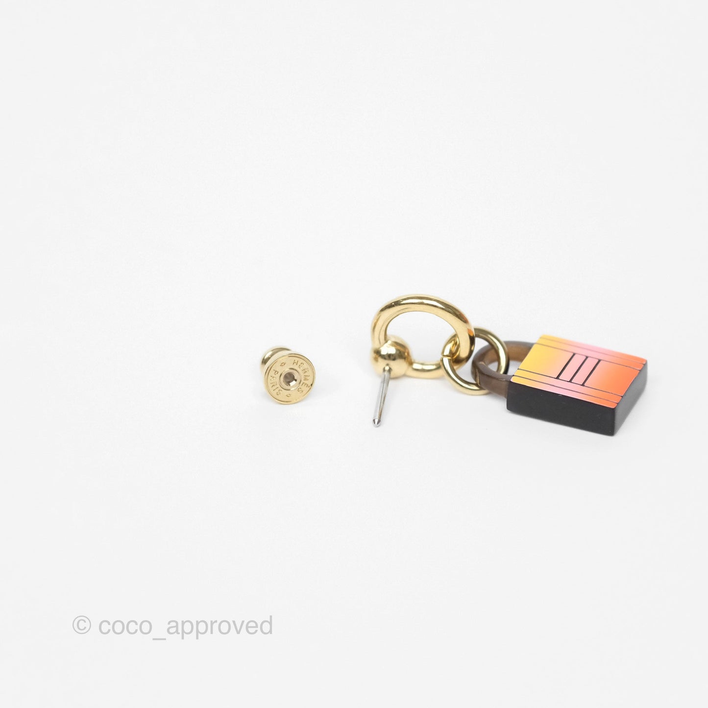 Hermès Fusion Amulette Maroquinier Earrings