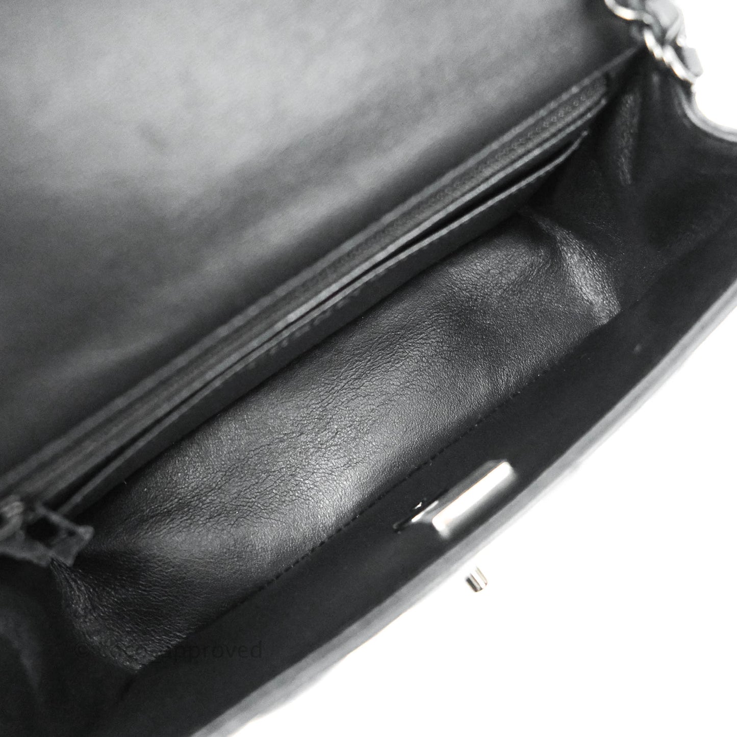 Chanel Quilted Mini Rectangular So Black Lambskin