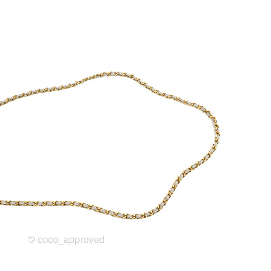 Chanel Mini Top Handle Vanity With Chain Grey Lambskin Aged Gold Hardware