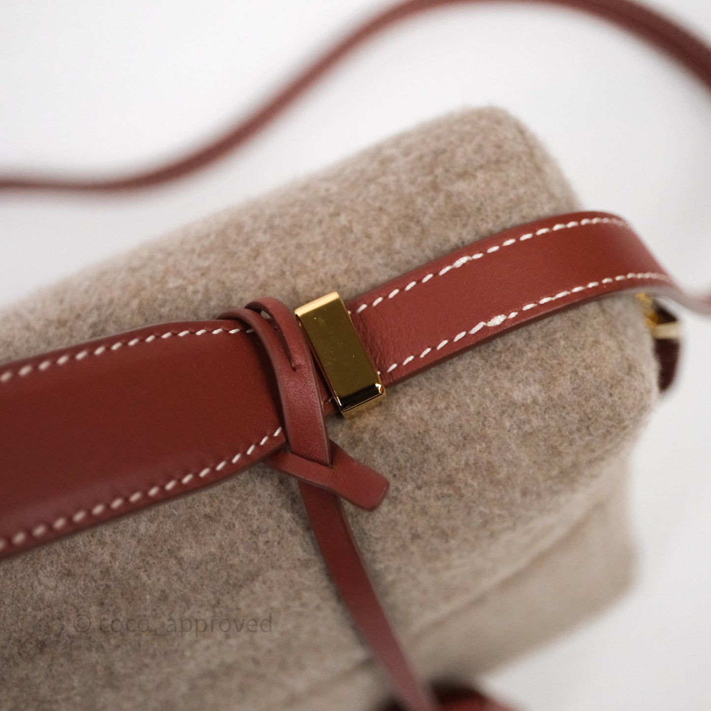 Loro Piana Extra Bag L27 Natural Brown/Deep Kummel Cashmere
