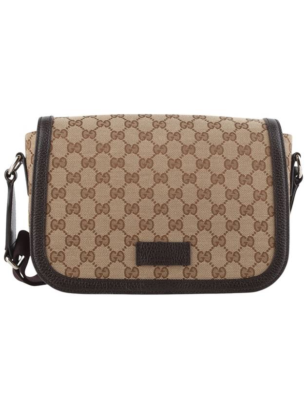 Luxury Gucci Trending 2025 449172 GG Canvas Flap Messenger Cross Bag 34171Y