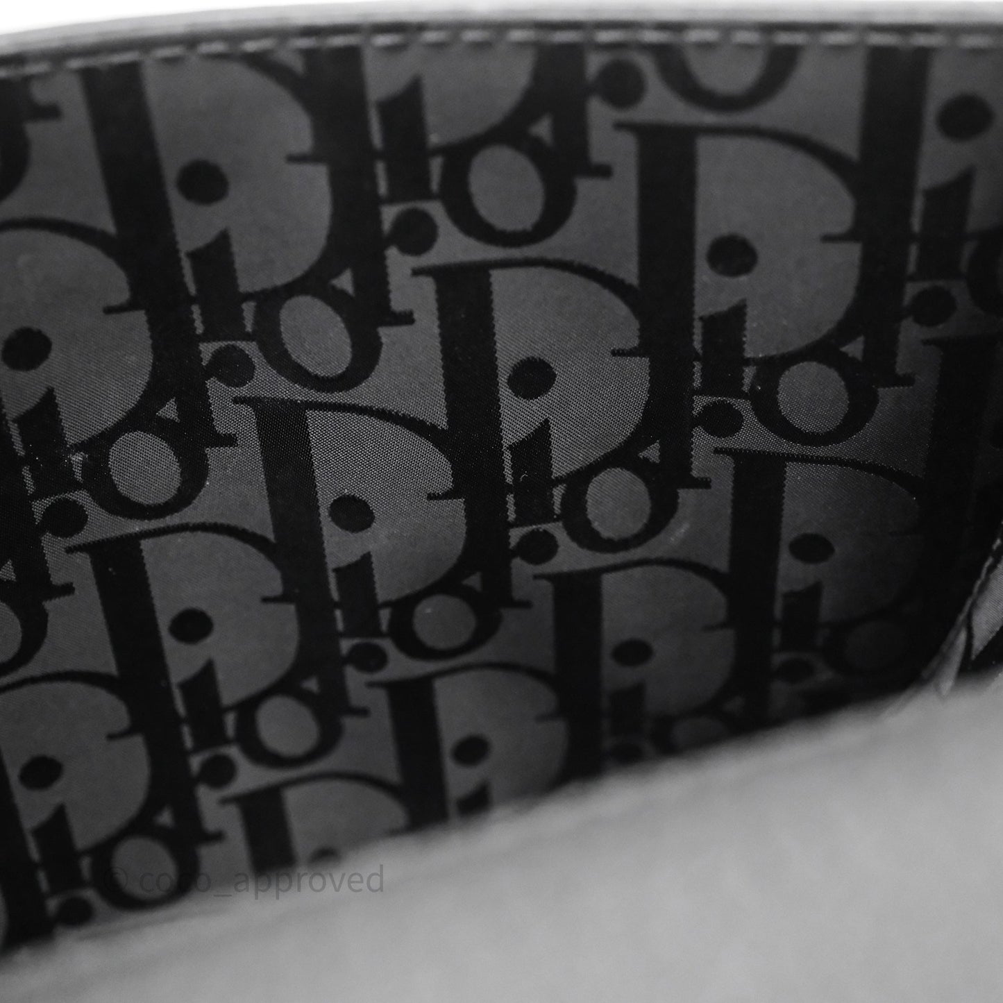 Dior Men's Mini Gallop Bag Black Grained Calfskin