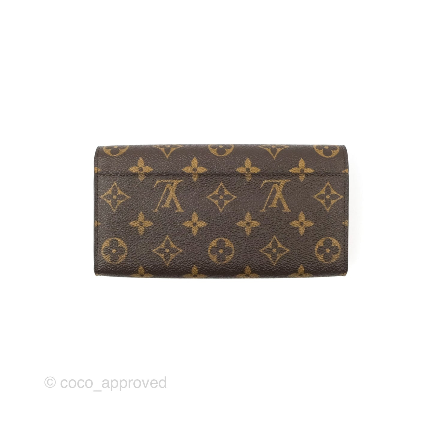 Louis Vuitton Sarah Wallet Coquelicot Red Monogram Canvas