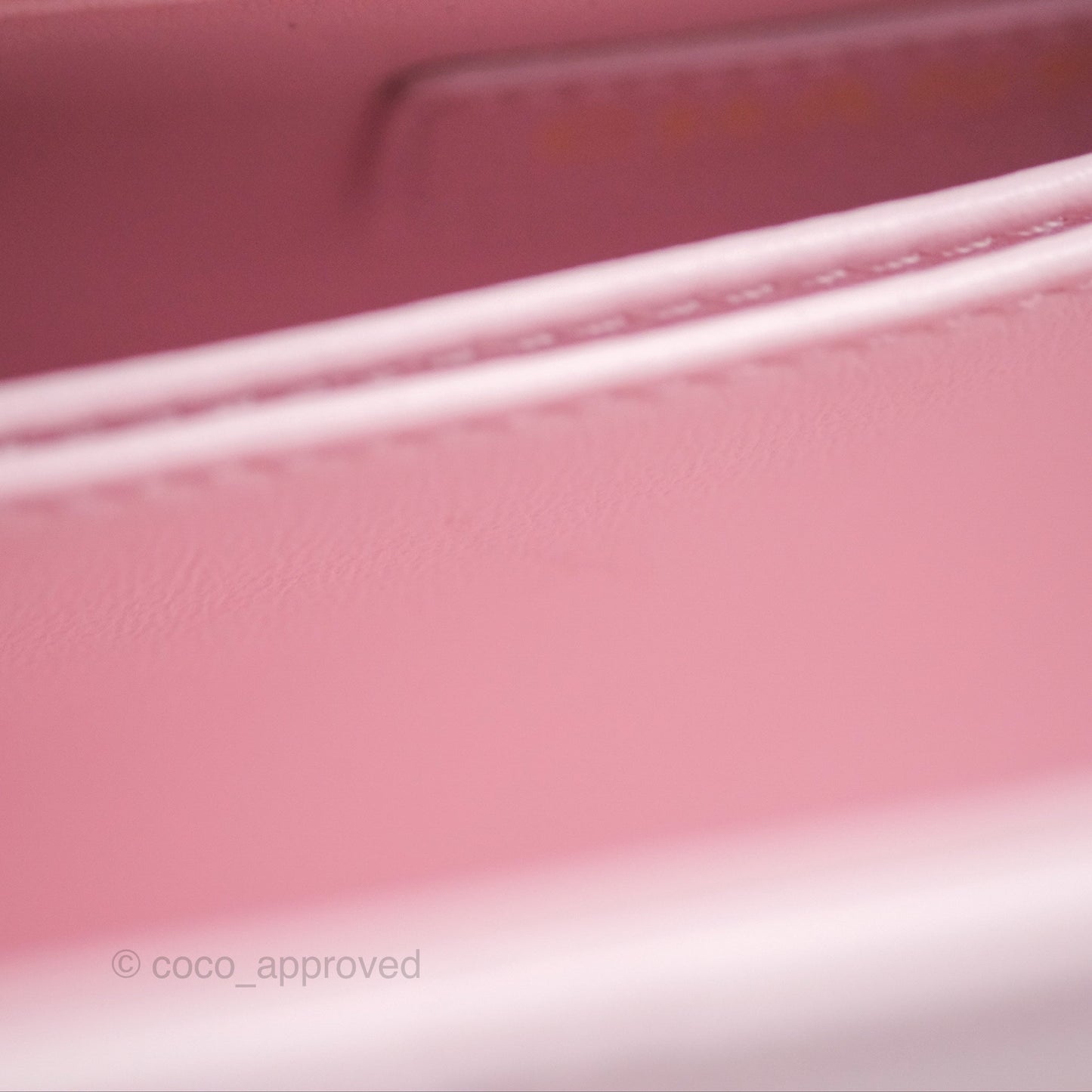 Chanel Small Coco Handle Light Pink Caviar Gold Hardware