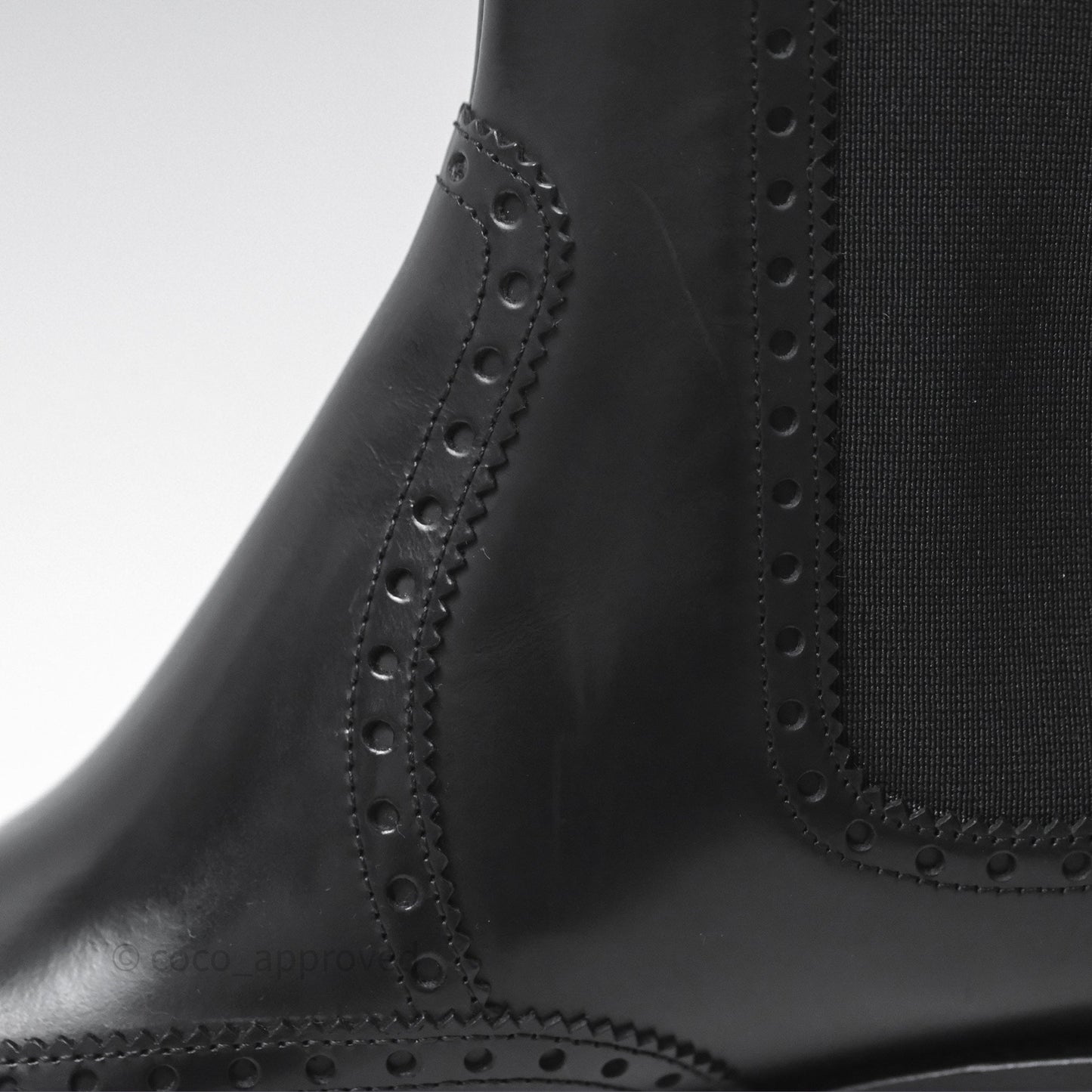 Hermès Hill Ankle Boot Black Calfskin Size 38