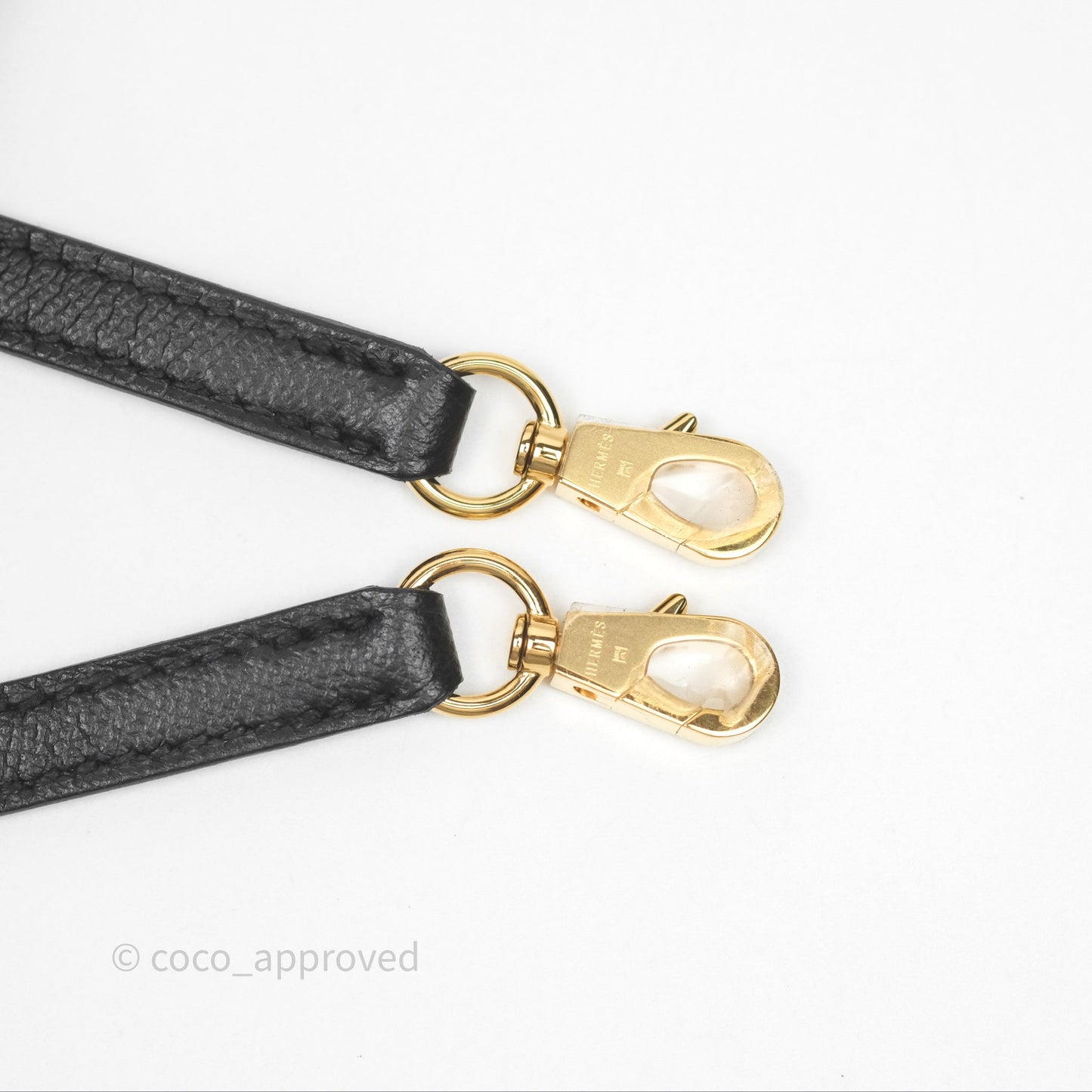 Hermès Mini Kelly II Touch Noir 89 Croc Gold Hardware