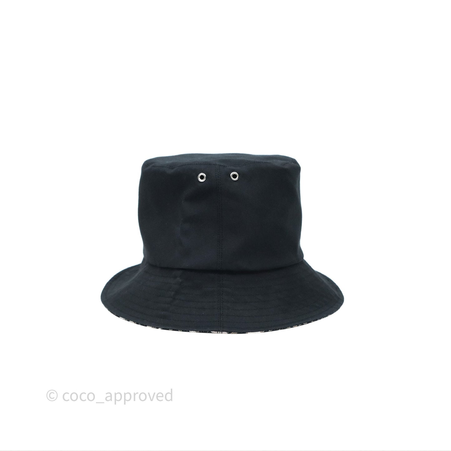 Christian Dior Reversible Teddy-D CD Bucket Hat Size 58