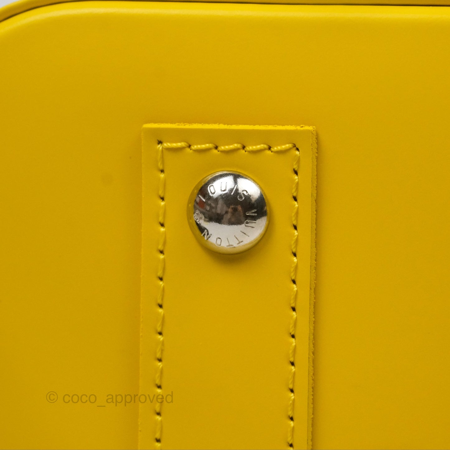 Louis Vuitton x Yayoi Kusama Epi Alma BB Infinity Dots Yellow