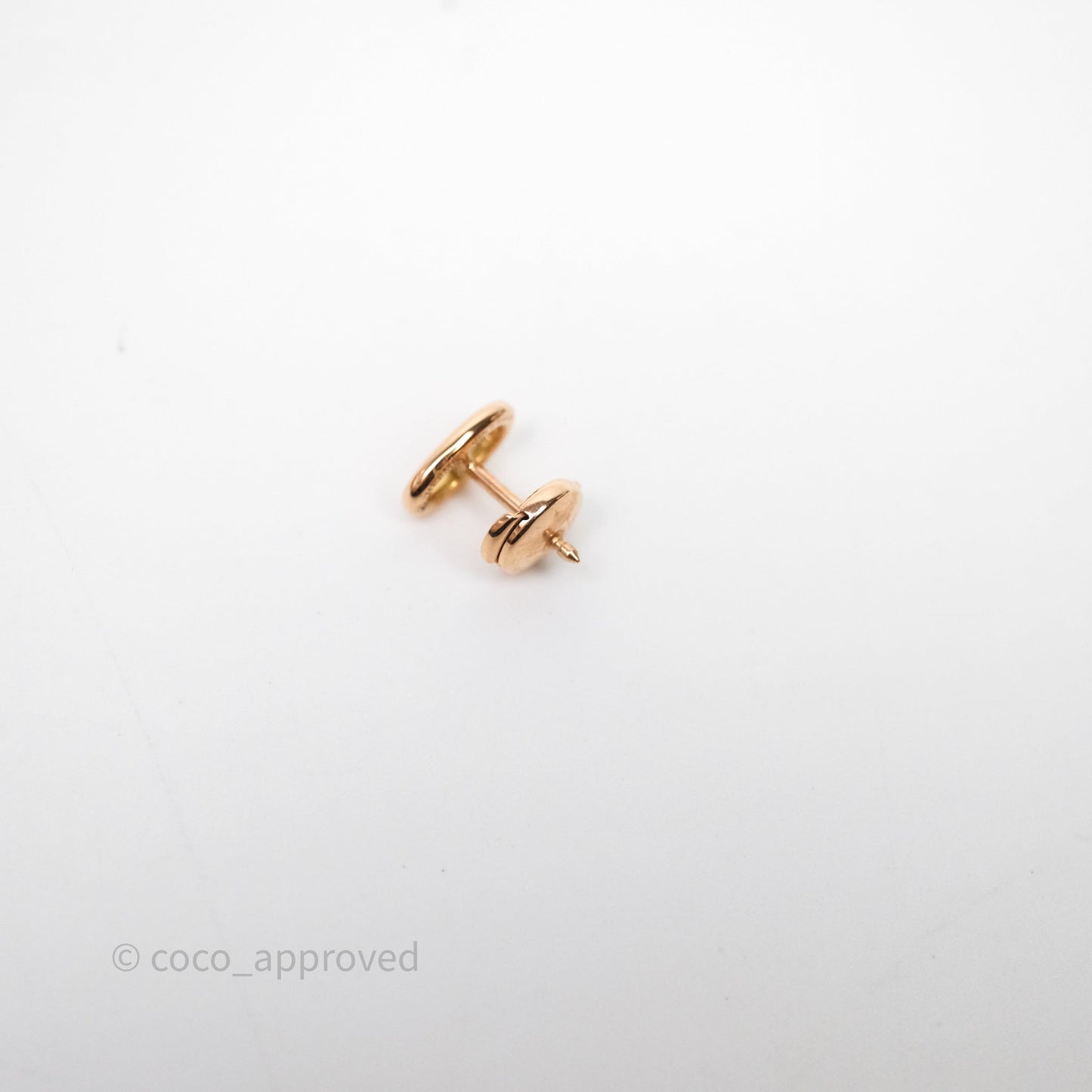 Hermès Chaine d'Ancre Earrings Rose Gold
