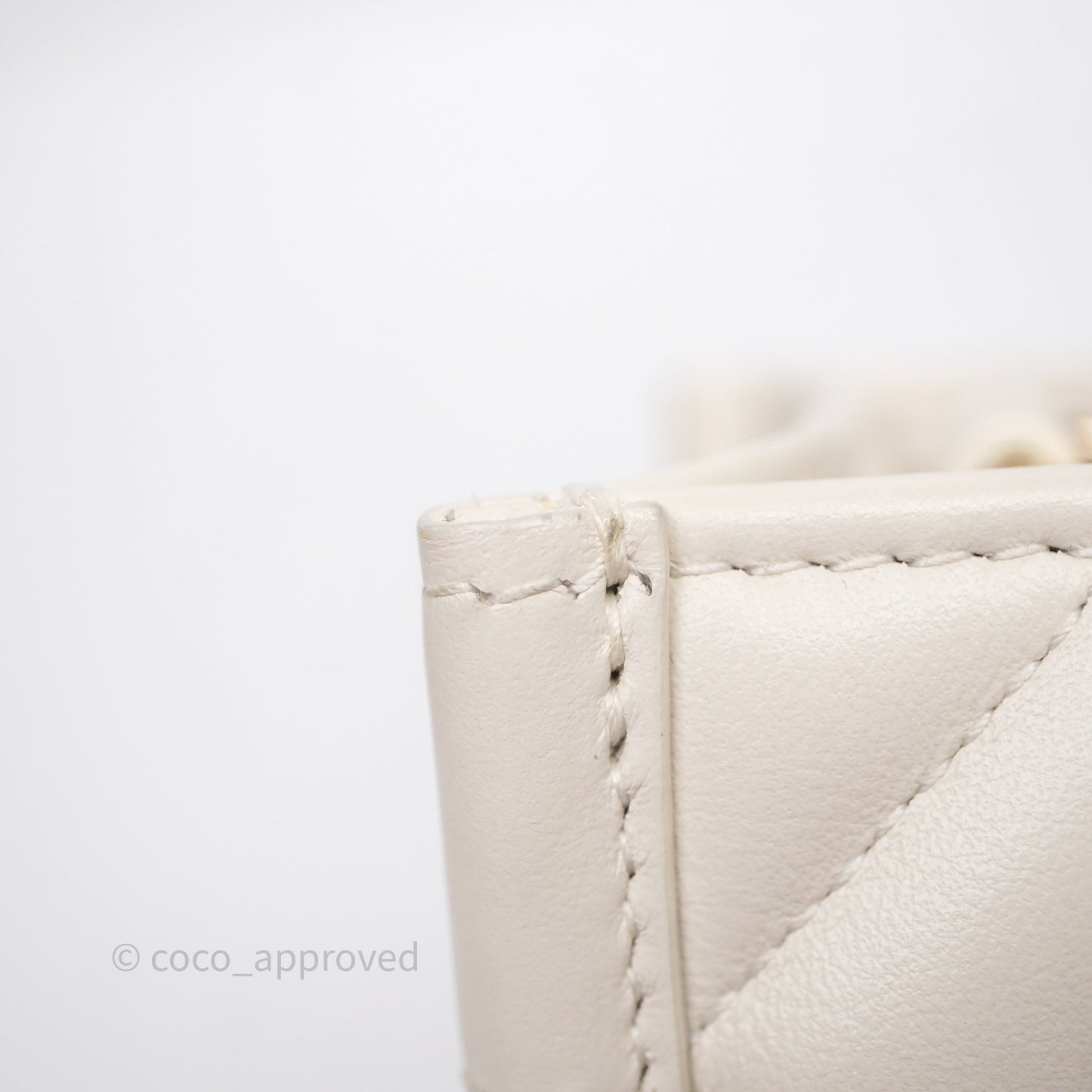 Christian Dior Mini Dior Book Tote Latte Macrocannage Calfskin Gold Hardware