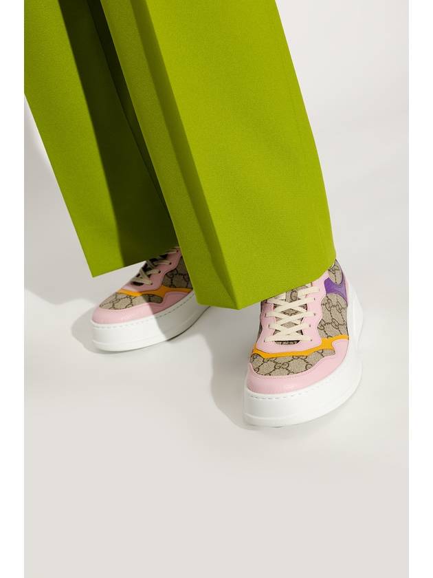 Luxury Gucci Trending 2025 GG Supreme Canvas Low Top Sneakers