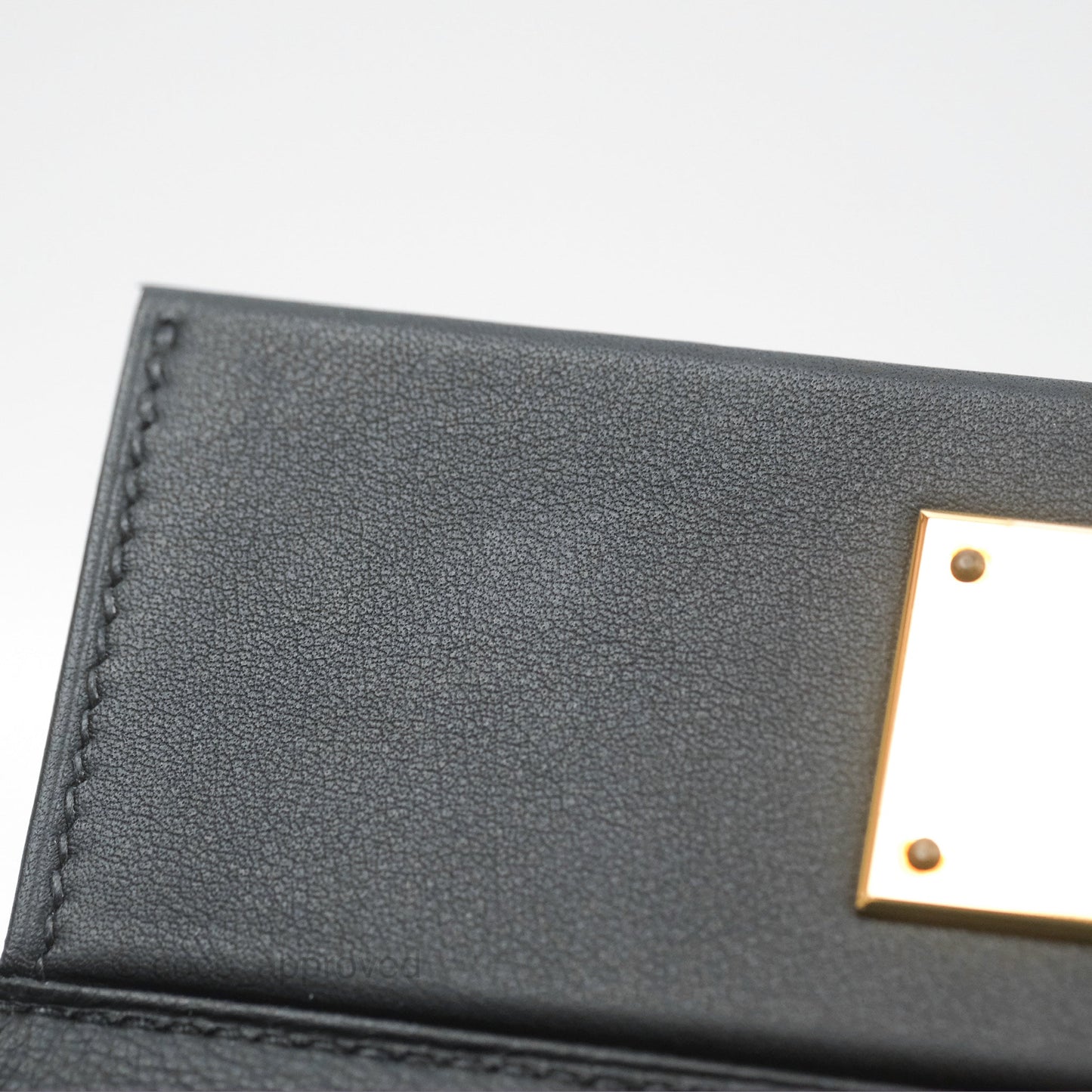 Hermès 24/24 21 Mini Black Swift Gold Hardware