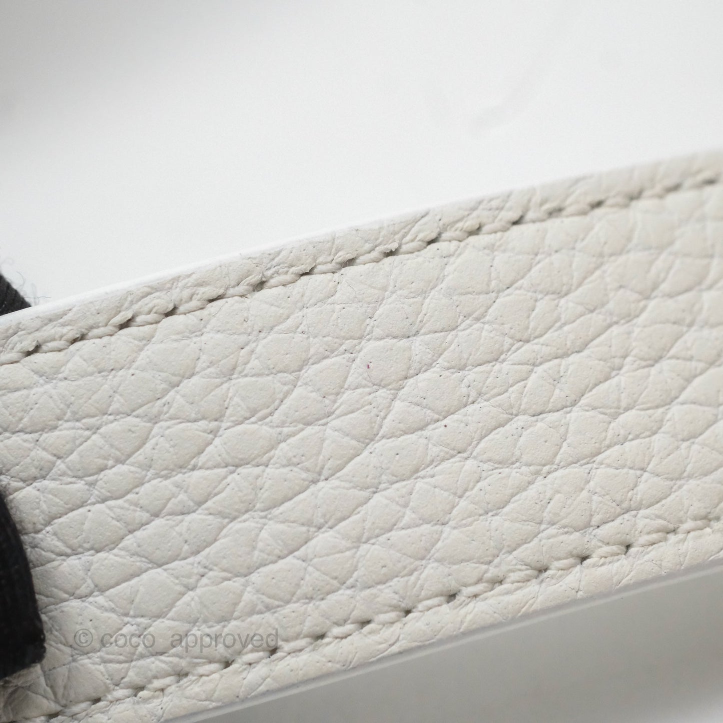 Hermès Mini Lindy 20 New White 0U Clemence Gold Hardware